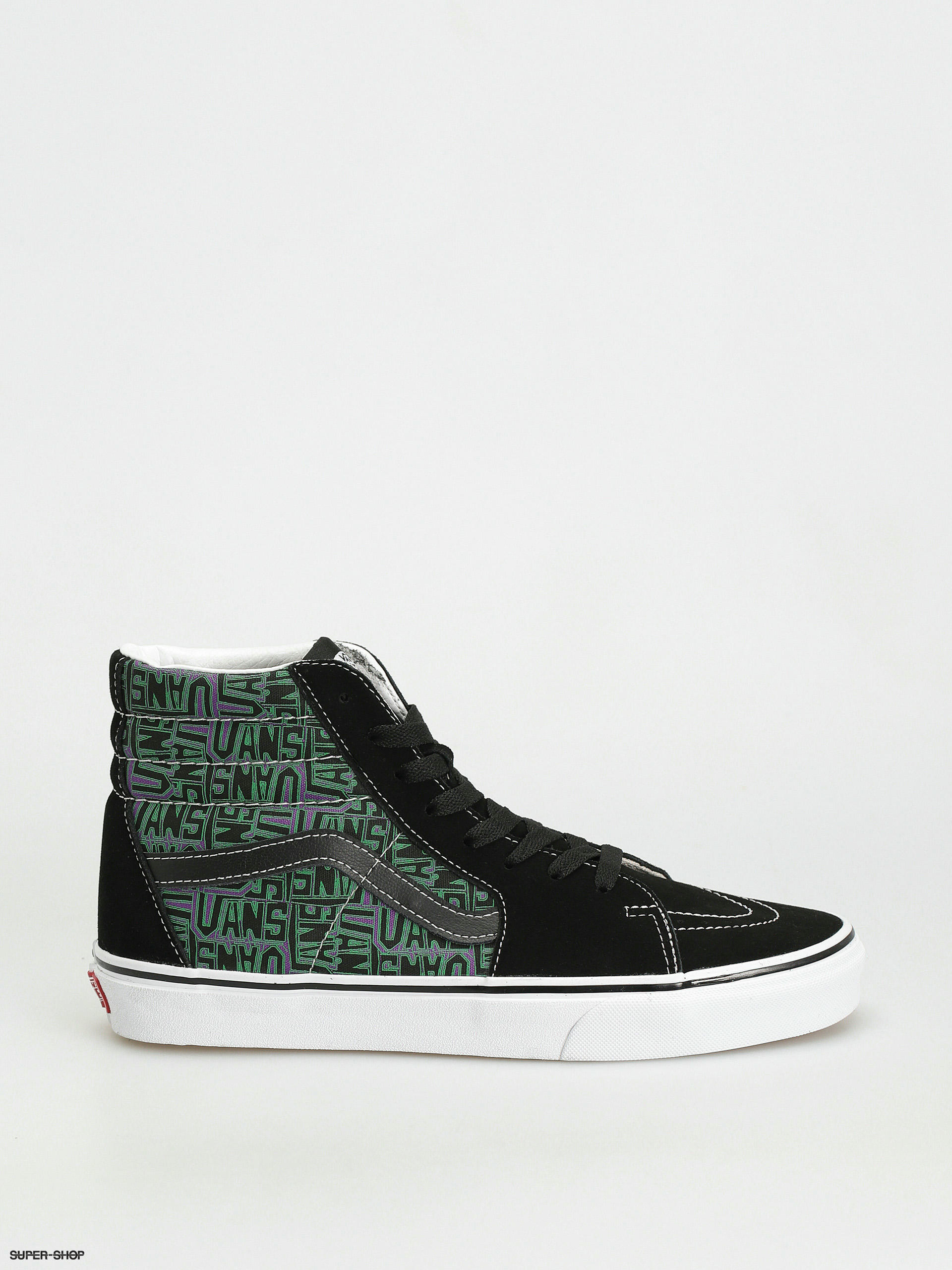 Vans black deals and purple