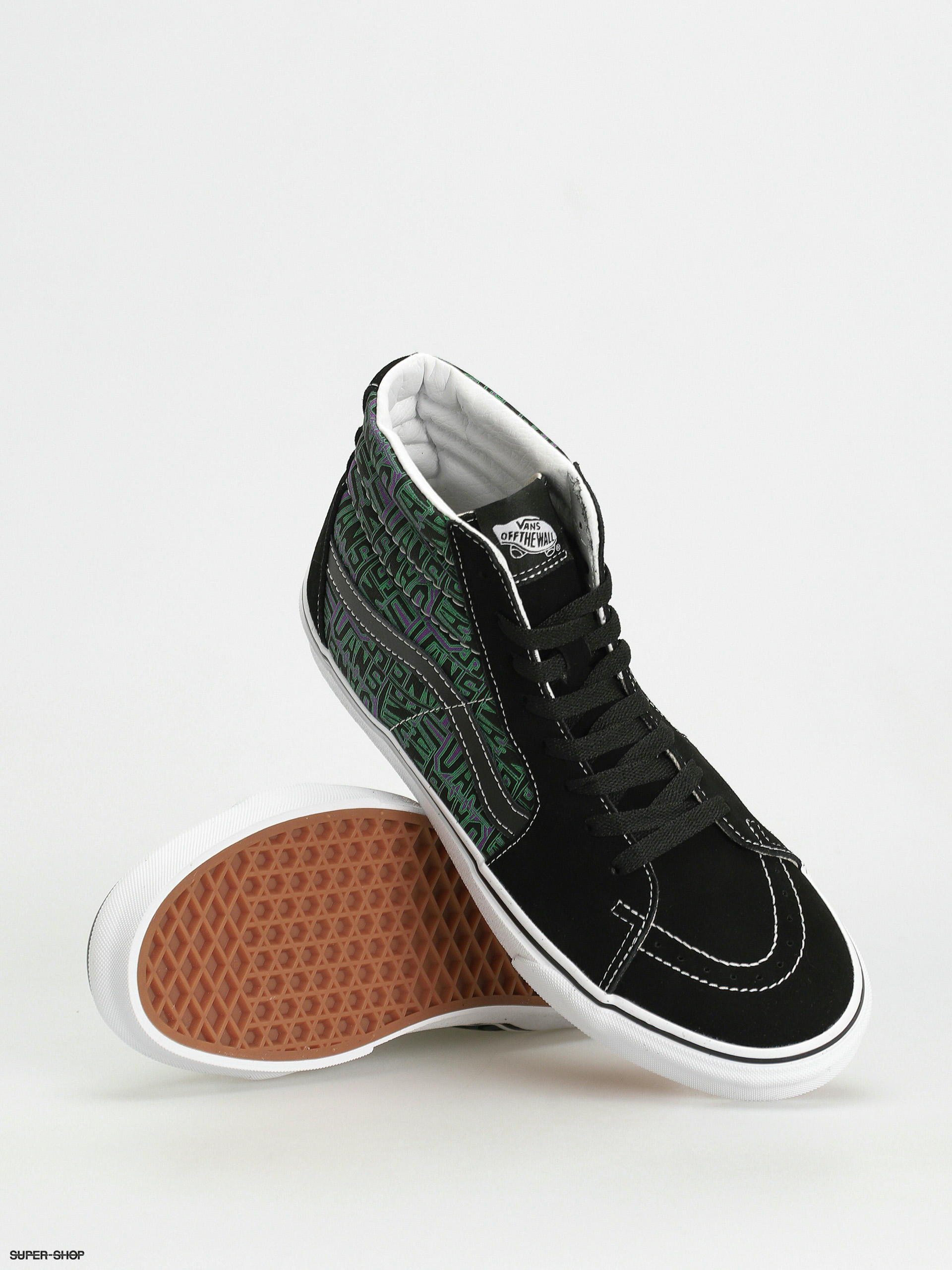 Green and purple hot sale vans