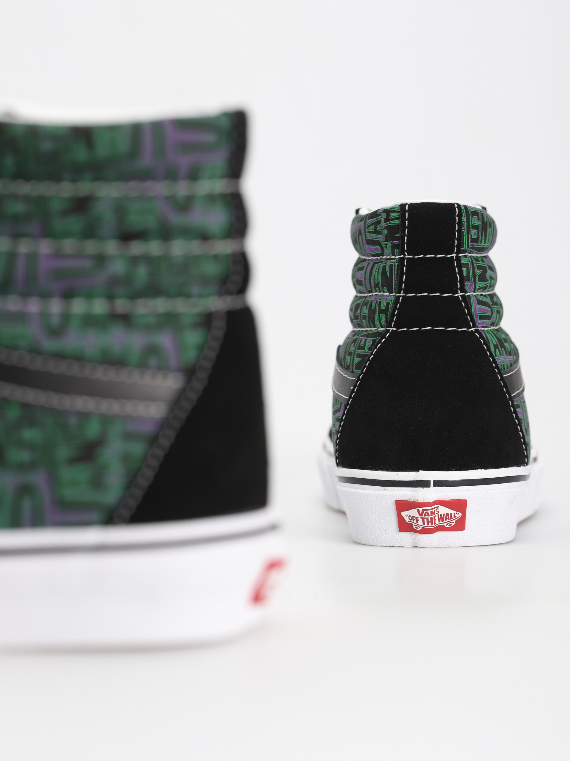 Vans Sk8 Hi Shoes (black/purple)