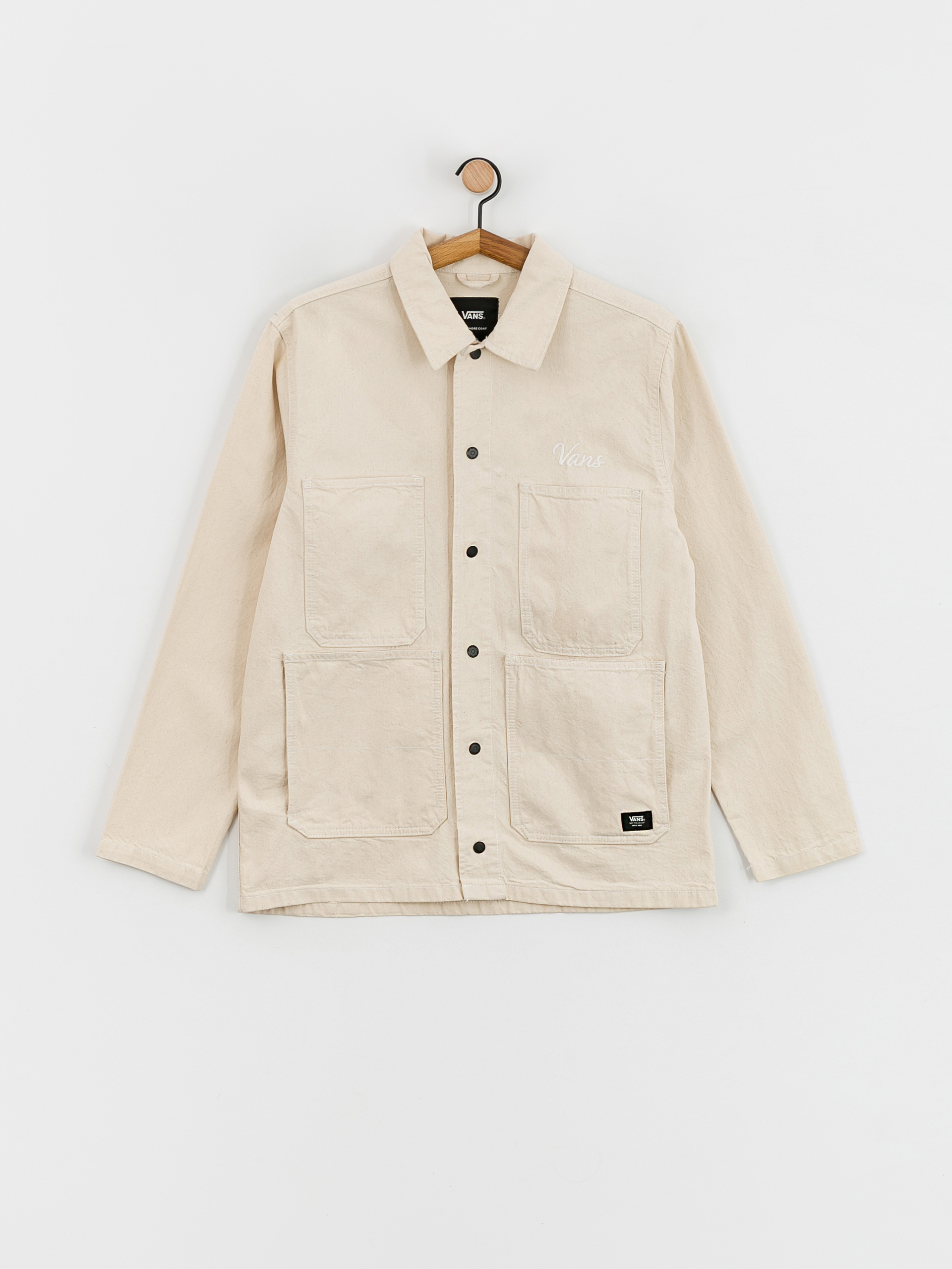 Vans Hickory Stripe Drill Chore Coat Jacket (natural)
