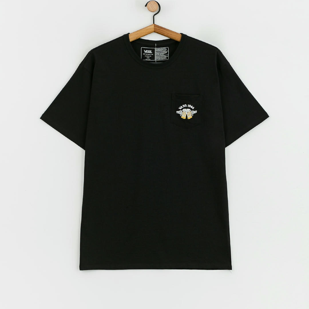 Vans Off The Wall Graphic Pkt T-shirt (black/gold fusion)