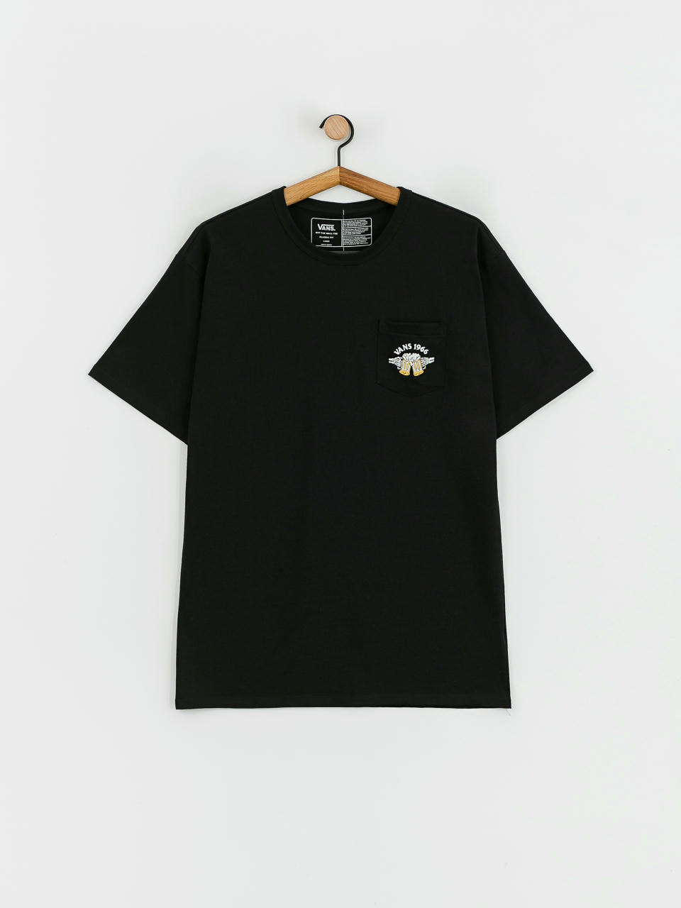 Vans Off The Wall Graphic Pkt T-shirt (black/gold fusion)