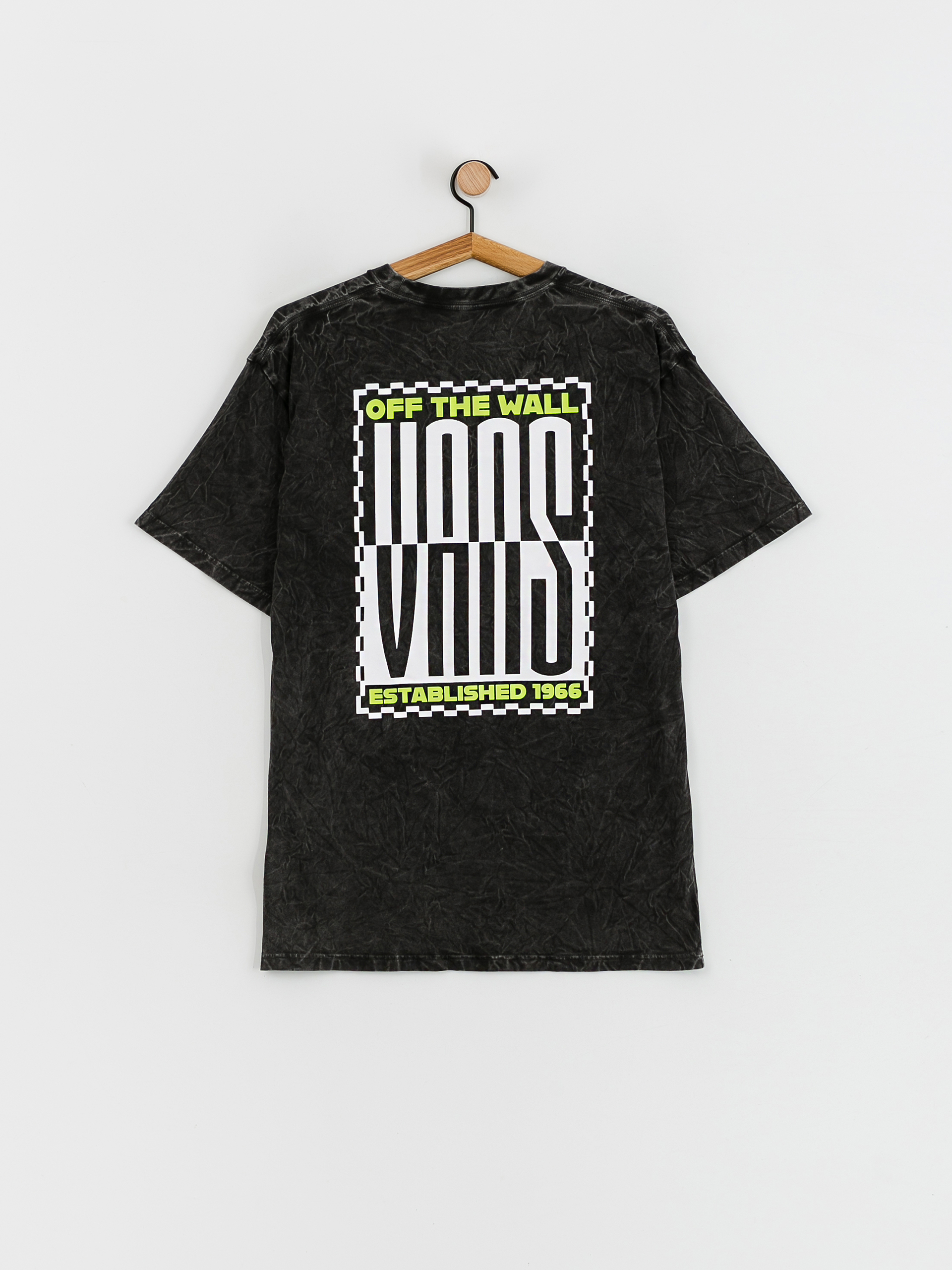 Vans Stacked Tie Dye Logo T-shirt (black)