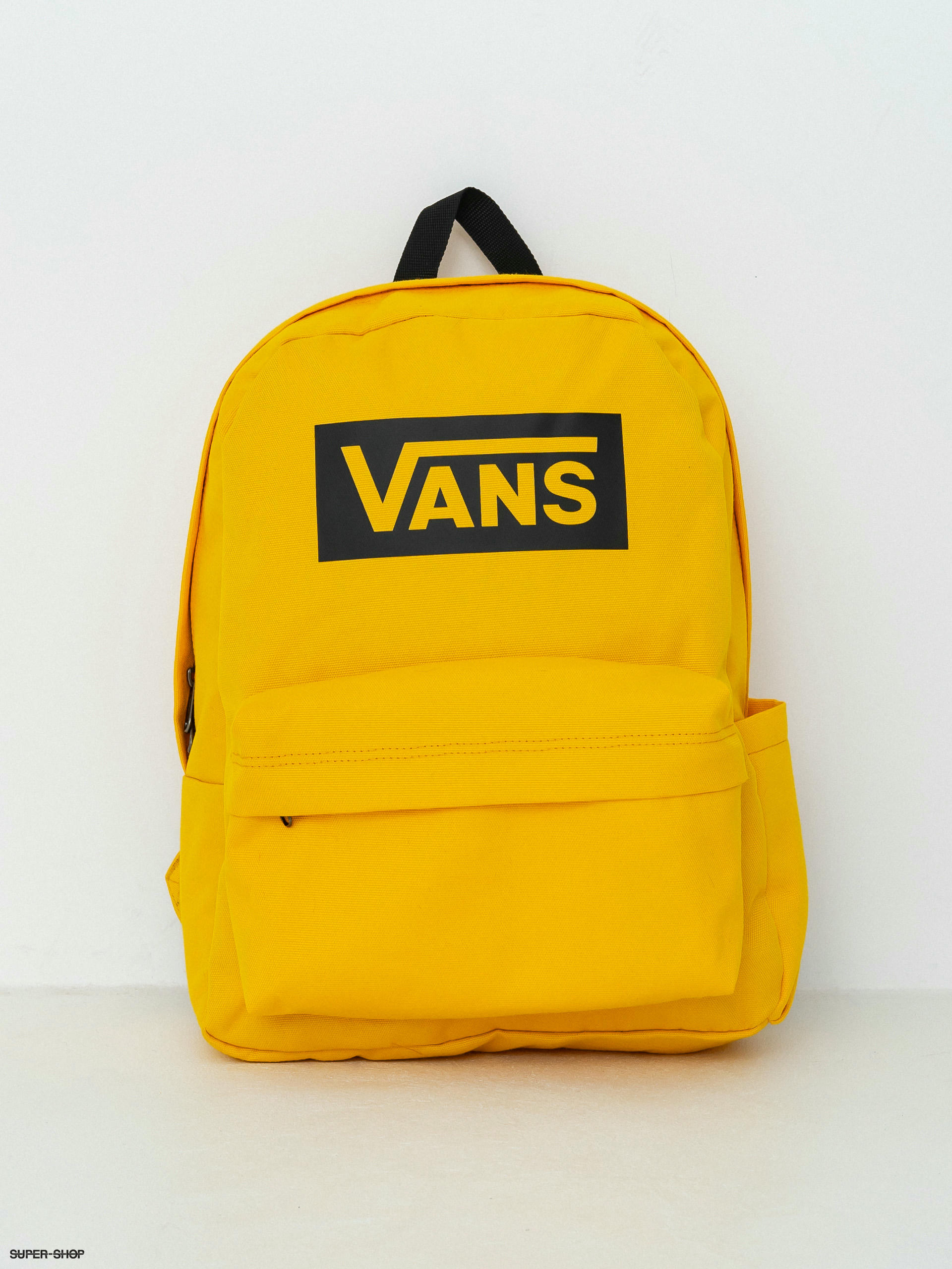 Black and gold store vans backpack