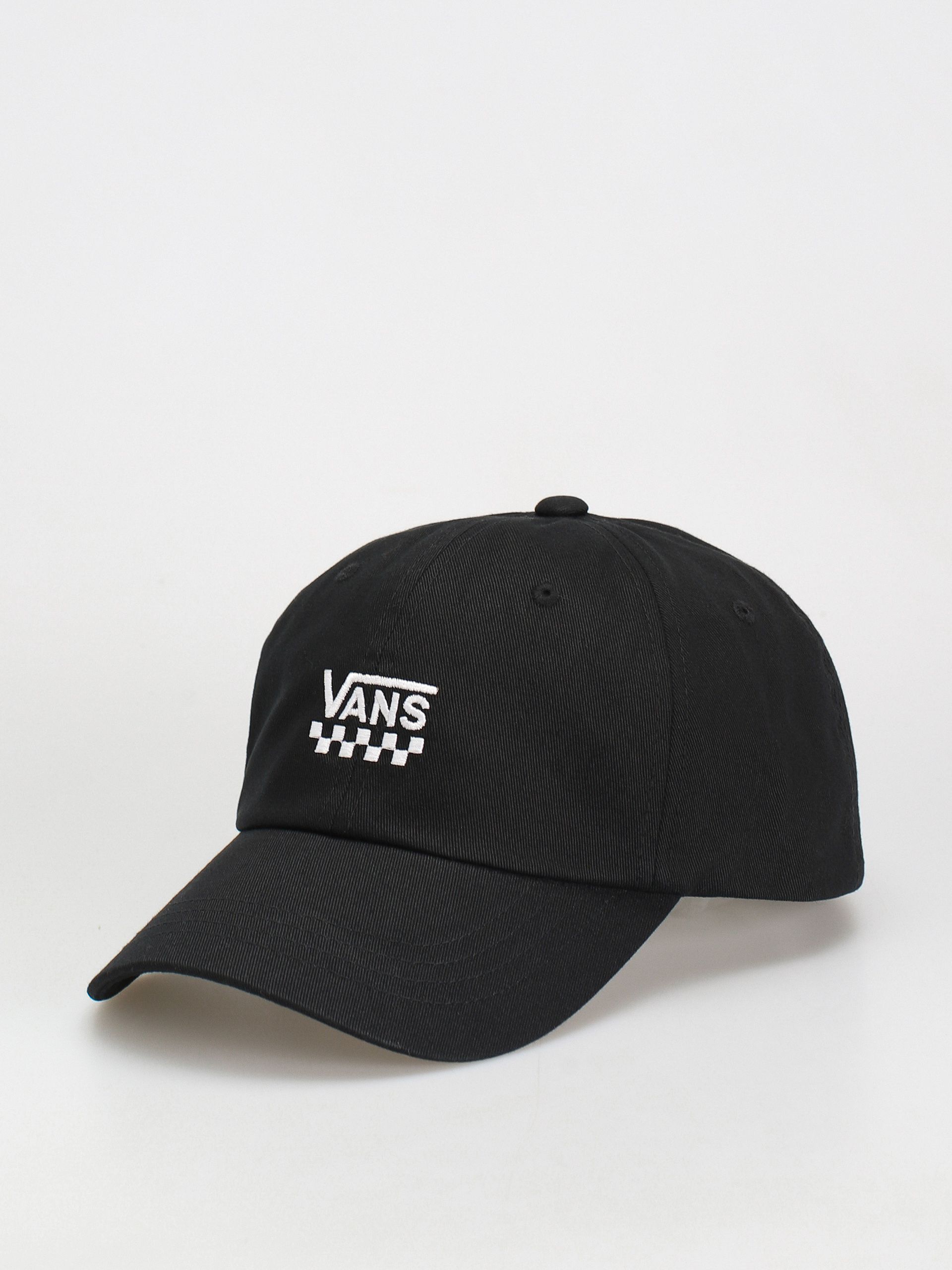 Vans Checked Curved Bill Jockey Cap (black)