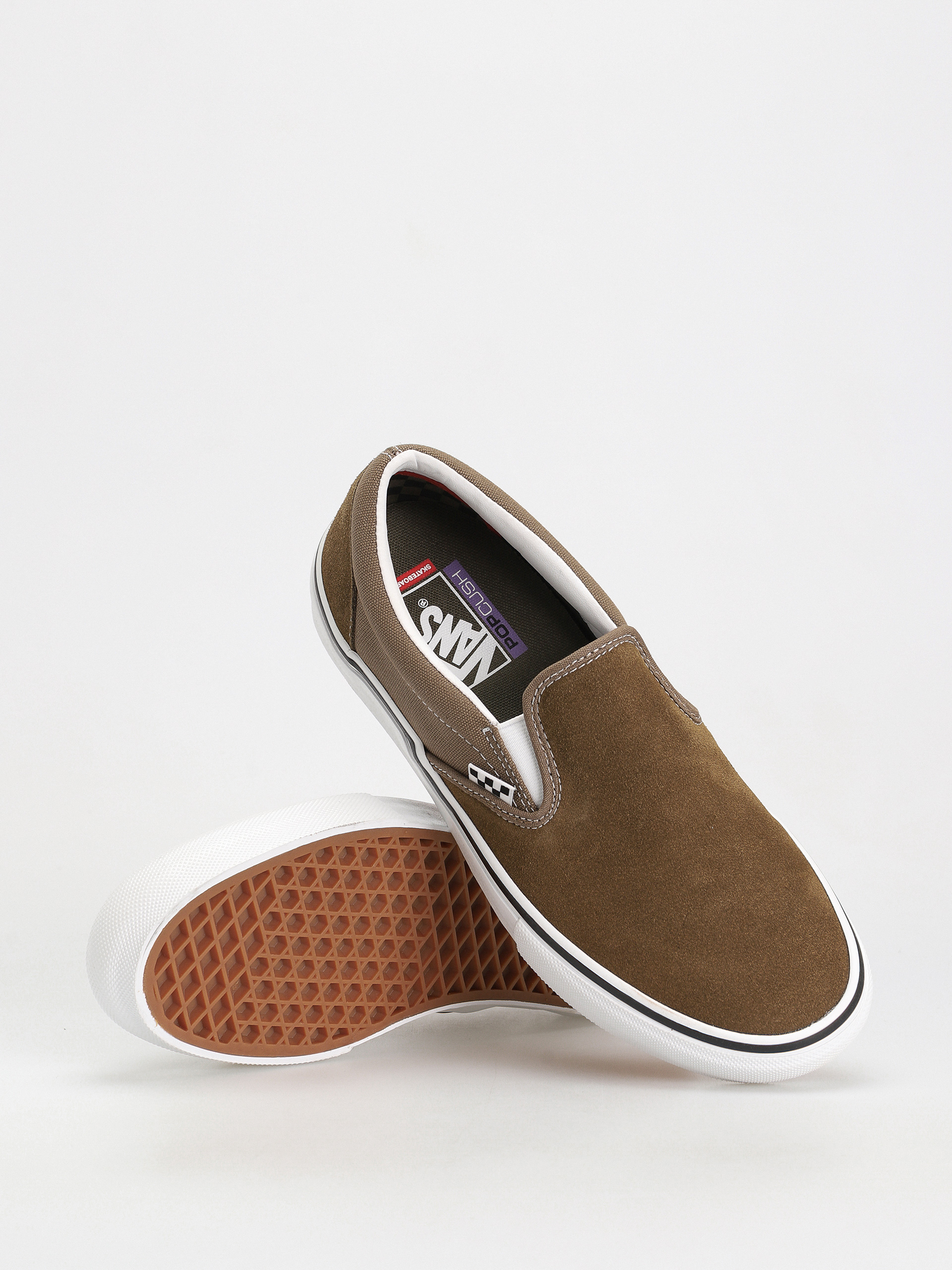 Vans Skate Slip On Shoes brown (fatigue)