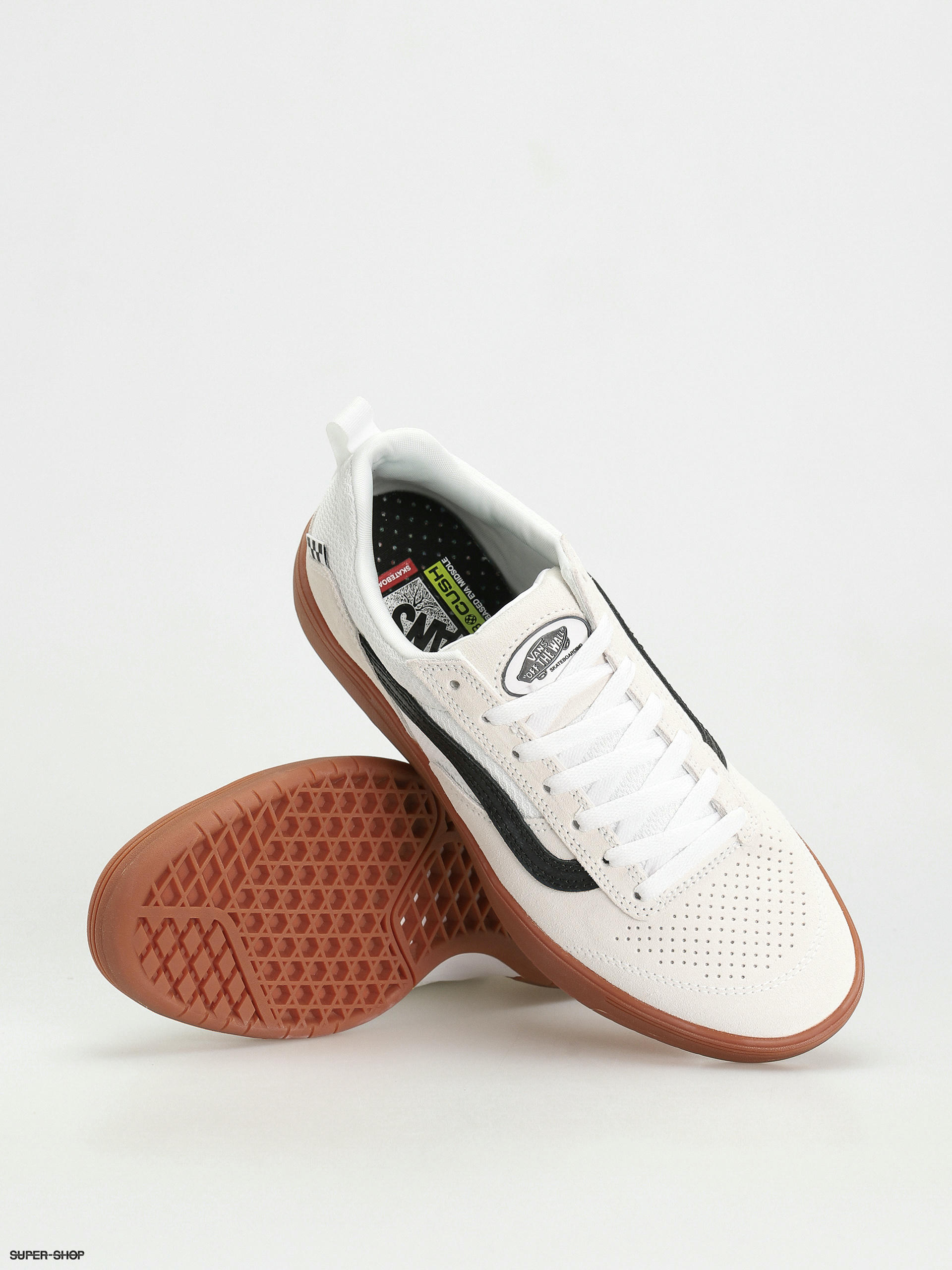 Vans Zahba Shoes (white/black/gum)