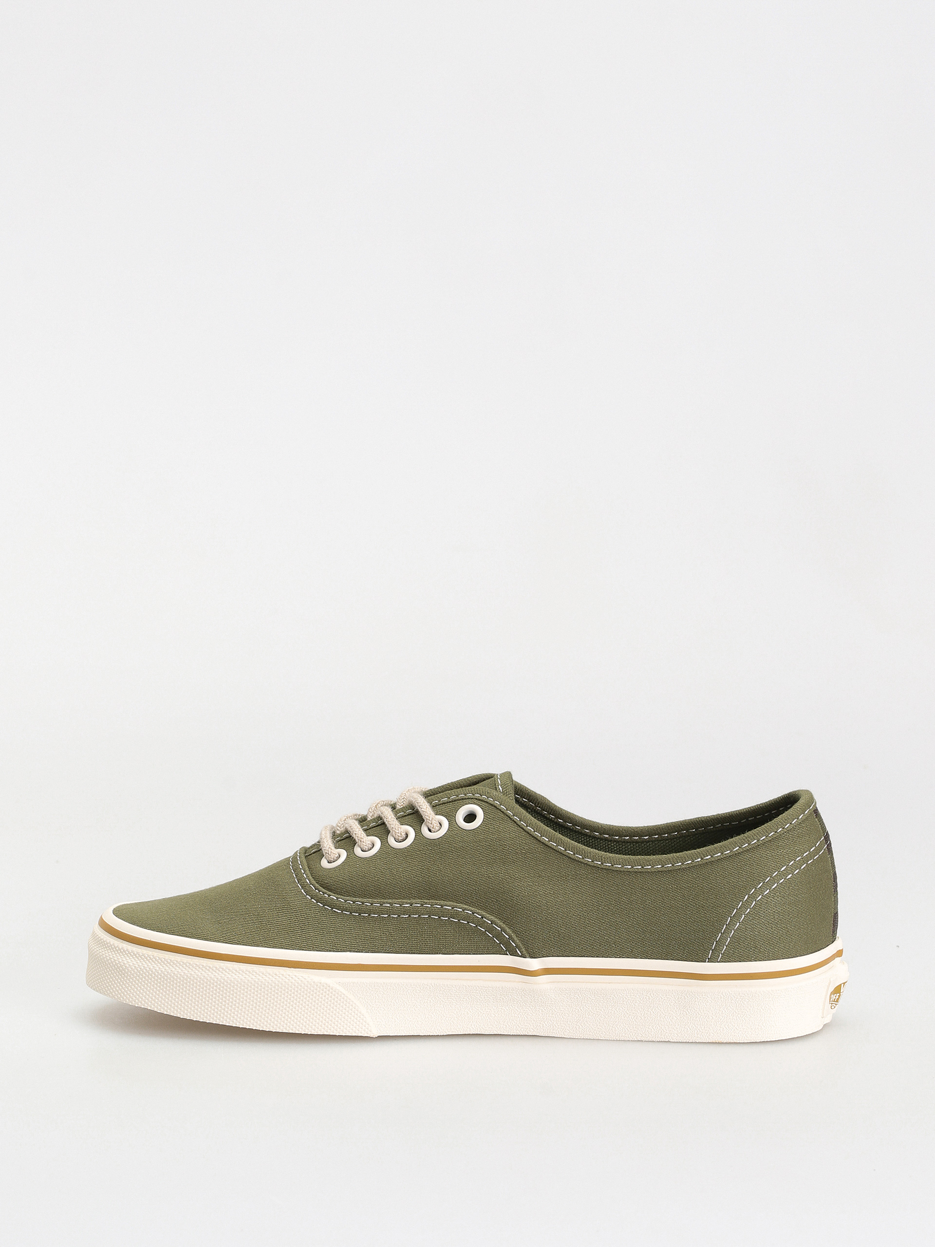 Vans Authentic Shoes (embroidered check loden green)