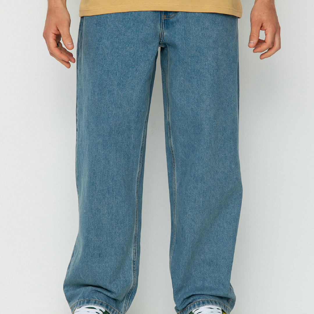 Vans Check 5 Baggy Denim Pants (stonewash/blue)