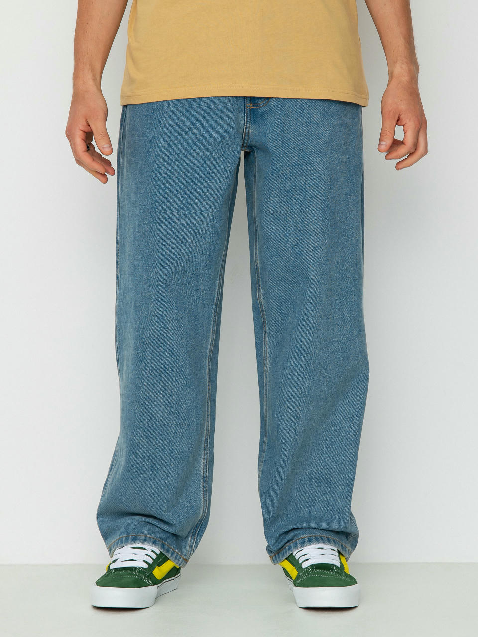 Vans Check 5 Baggy Denim Pants (stonewash/blue)