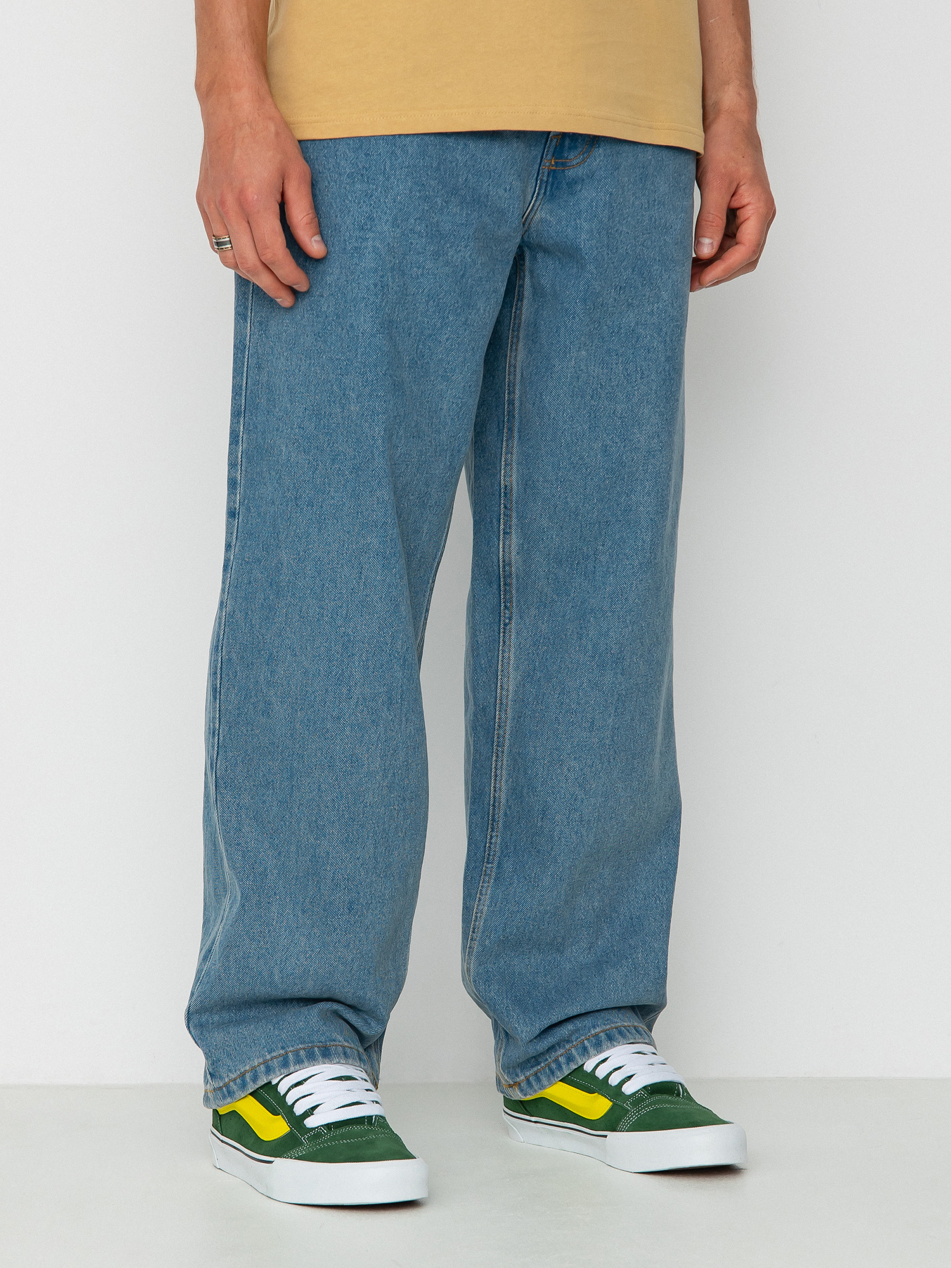 Vans Check 5 Baggy Denim Pants (stonewash/blue)