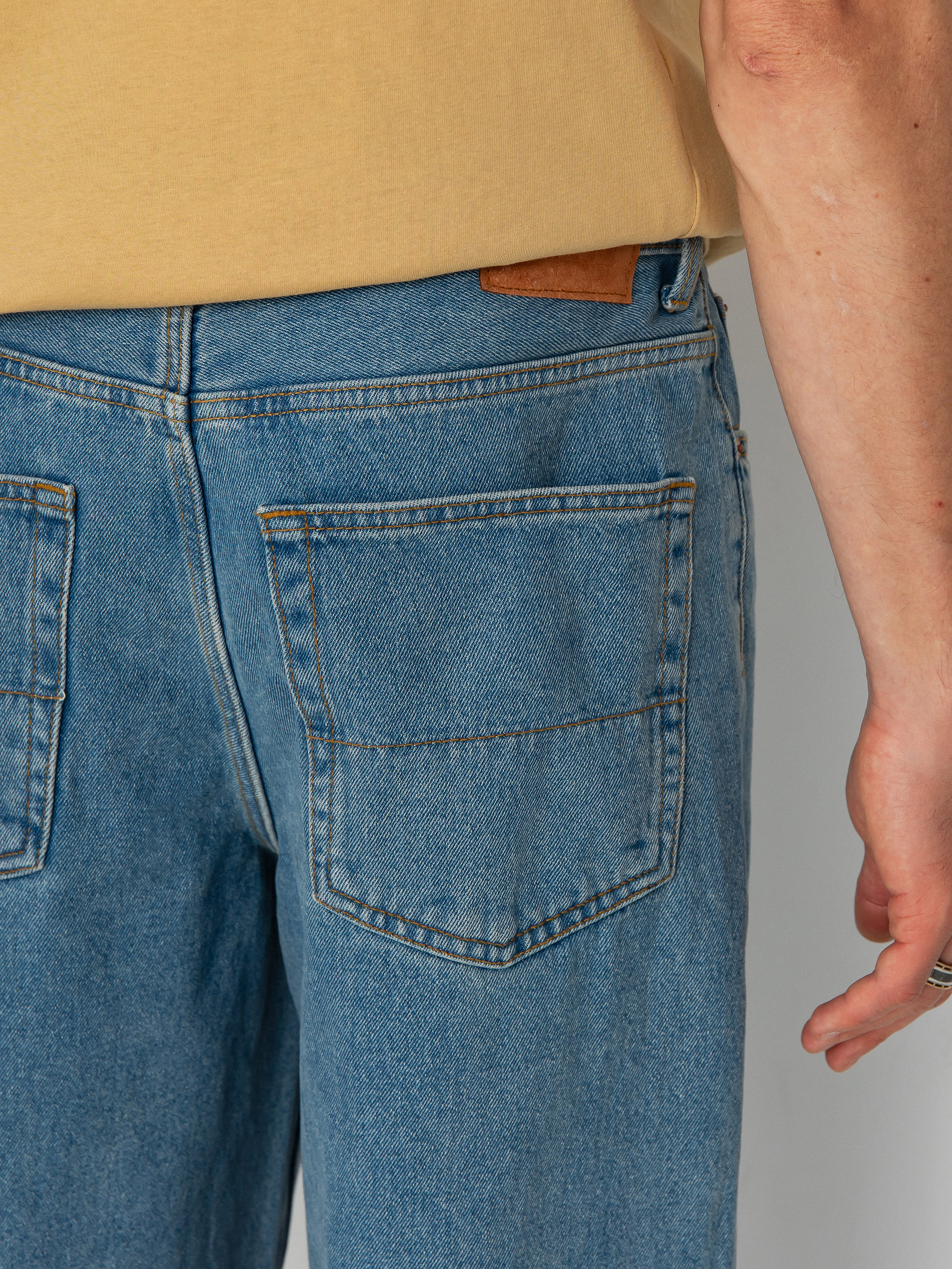 Vans Check 5 Baggy Denim Pants (stonewash/blue)