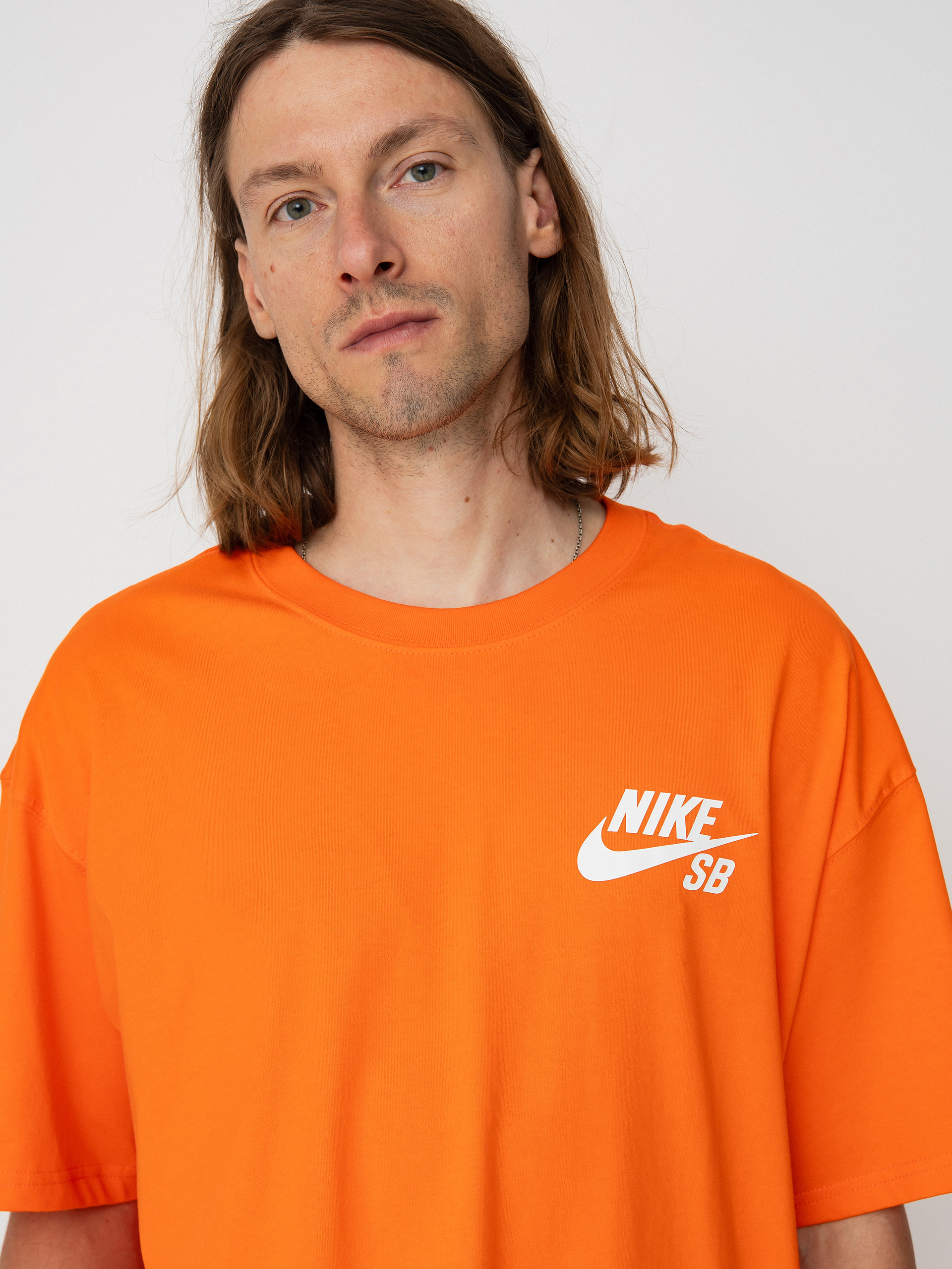 Nike SB Logo T-Shirt (safety orange)