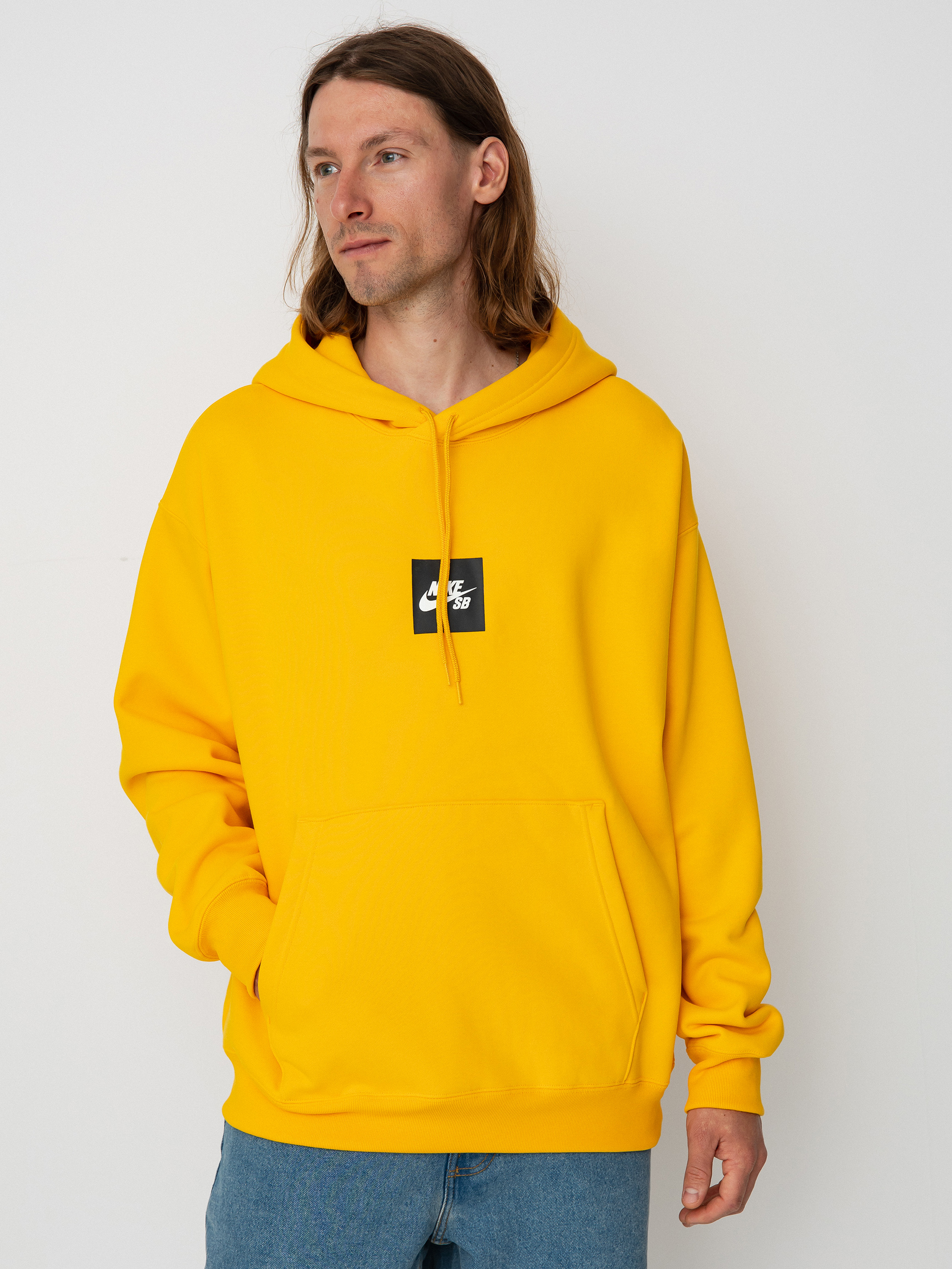 Nike SB Box Logo HD Sweatshirt (university gold)