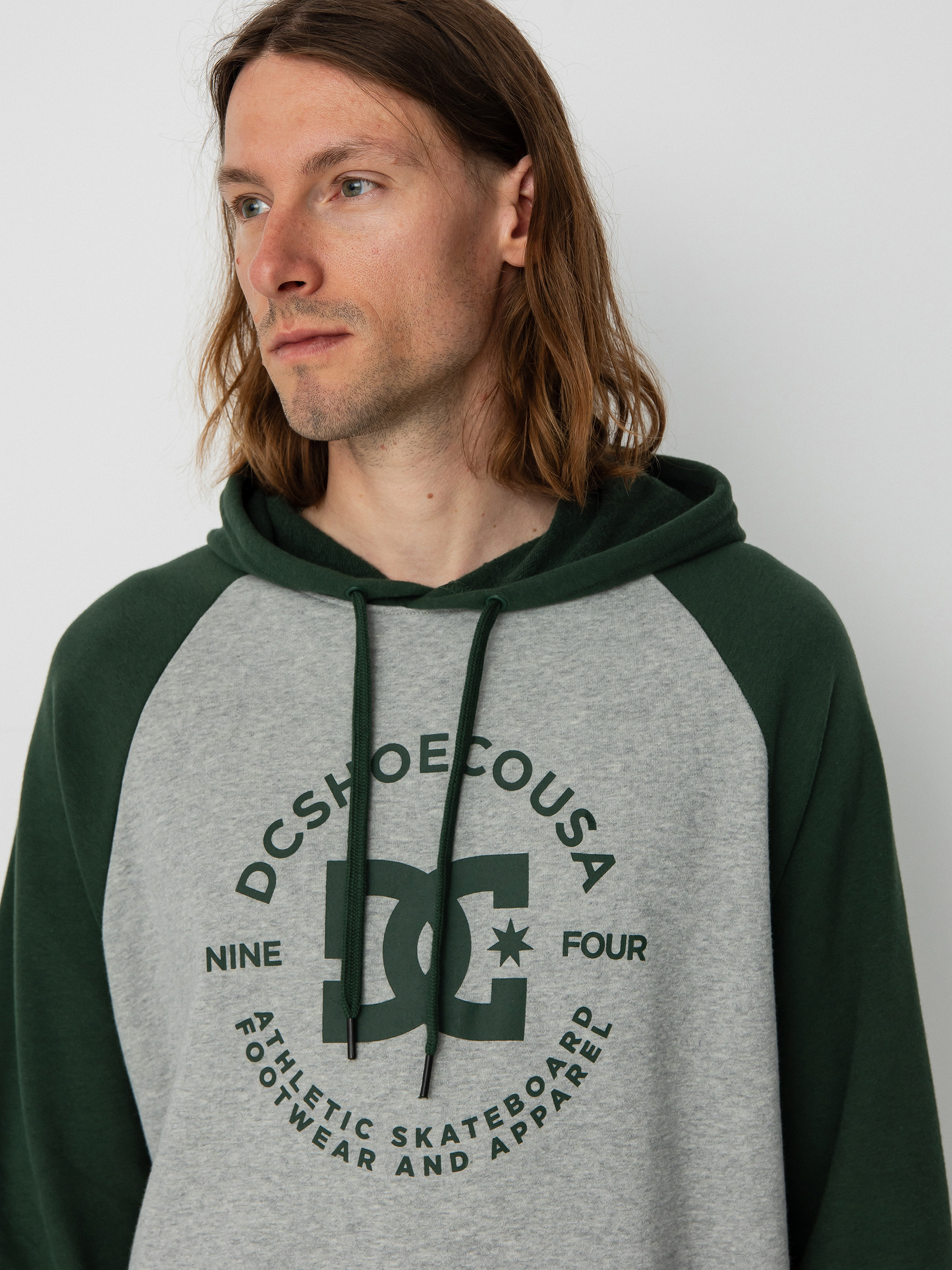 DC Star Pilot Raglan HD Sweatshirt (heather grey/symr)