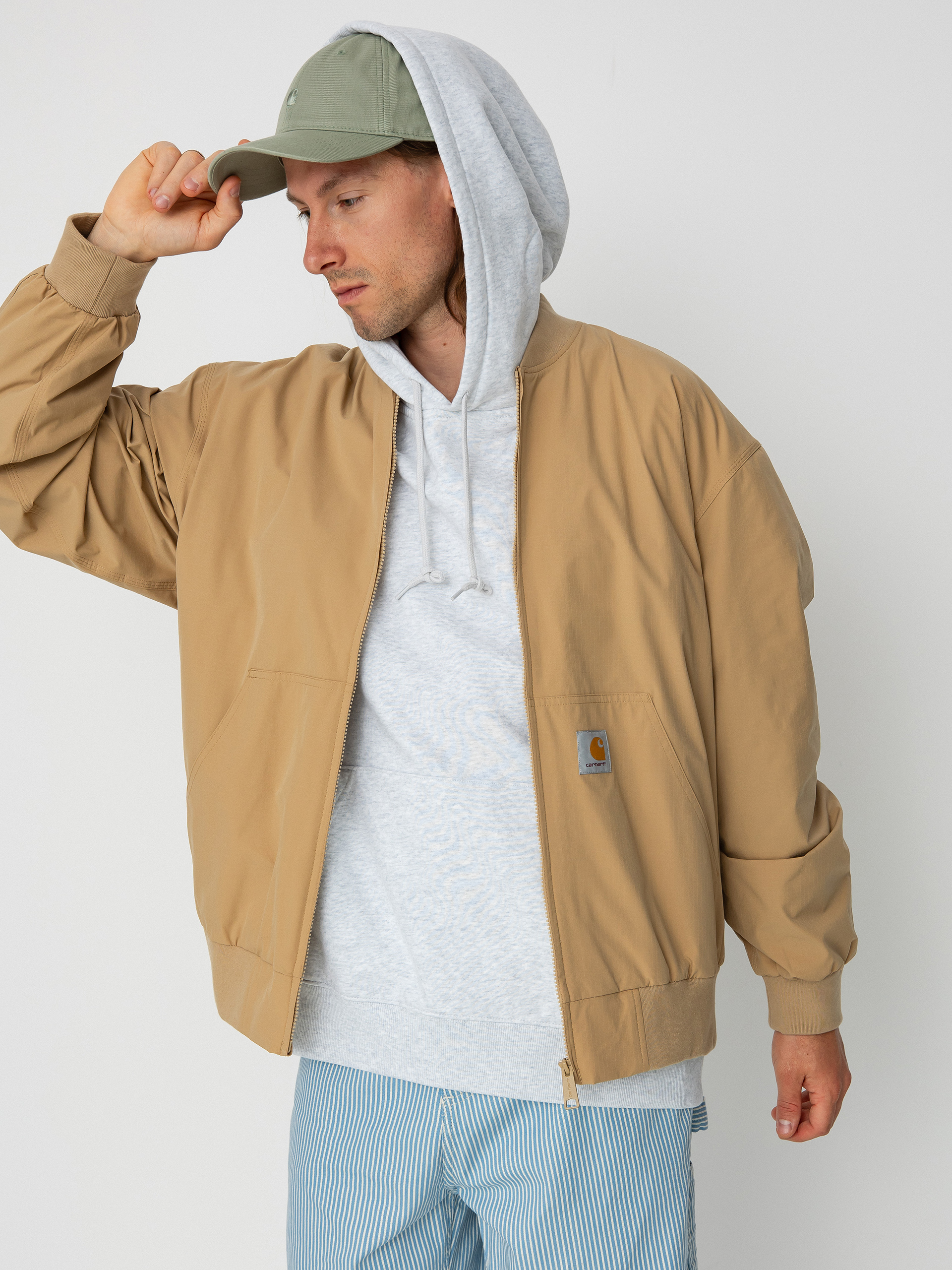 Carhartt hot sale lined jacket