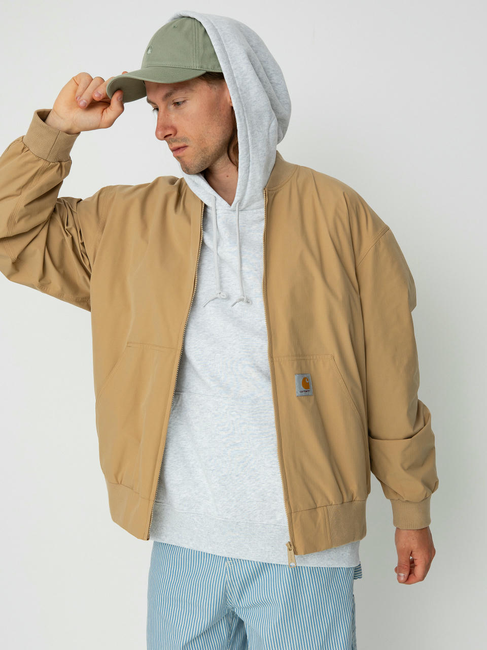 Carhartt WIP Active Bomber Jacket (dusty h brown)