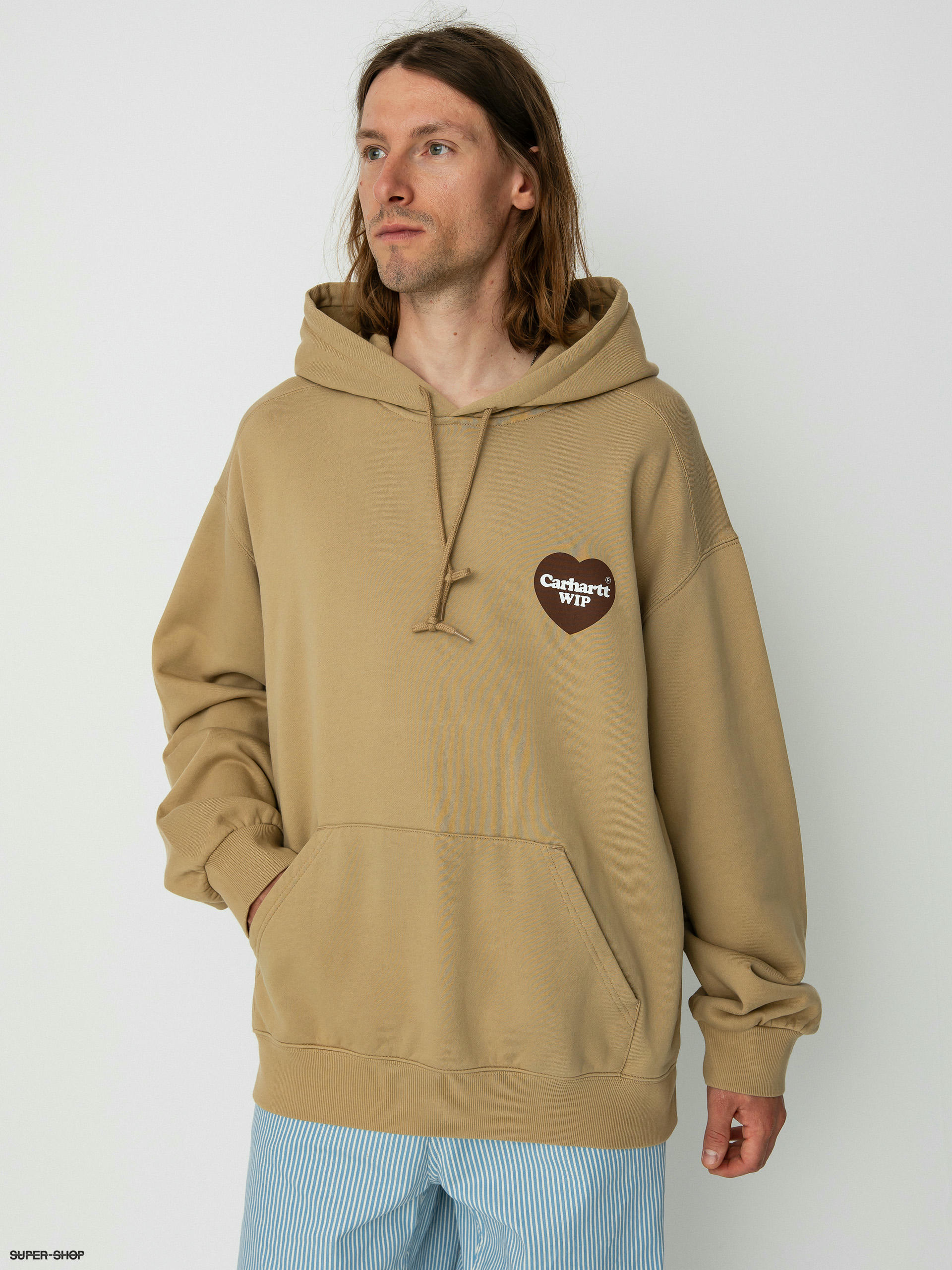 Carhartt WIP Heart HD Hoodie - brown (dusty h brown)