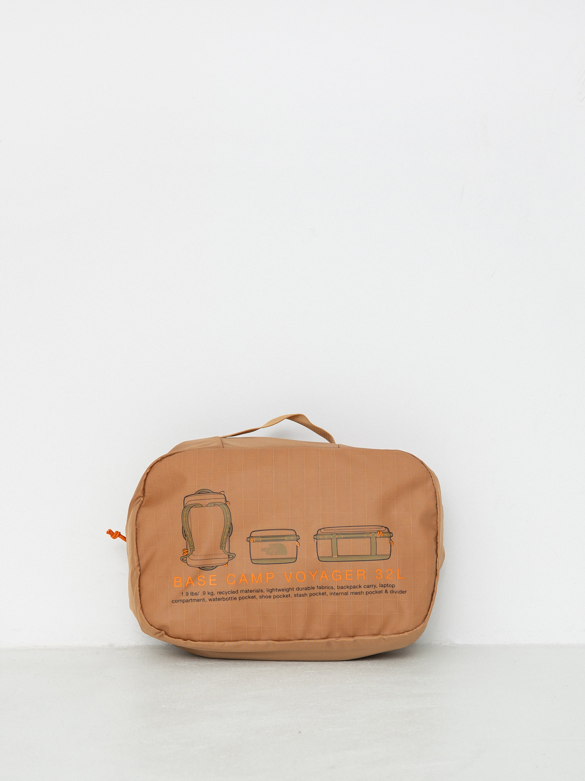 The North Face Base Camp Voyager Duffel 32L Bag (almondbuttr/ultybn/mdrn)