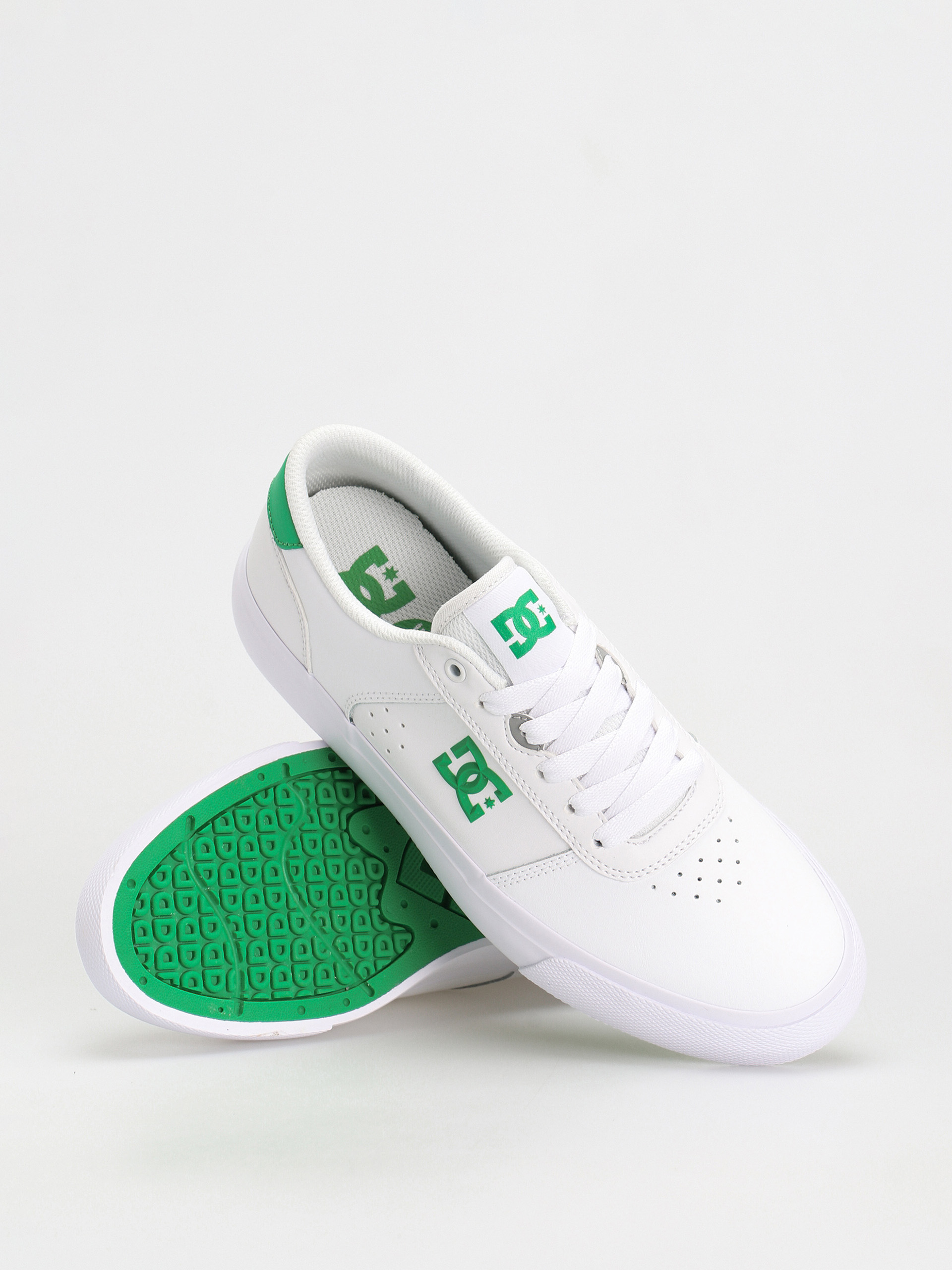 DC Teknic Shoes (white/green)
