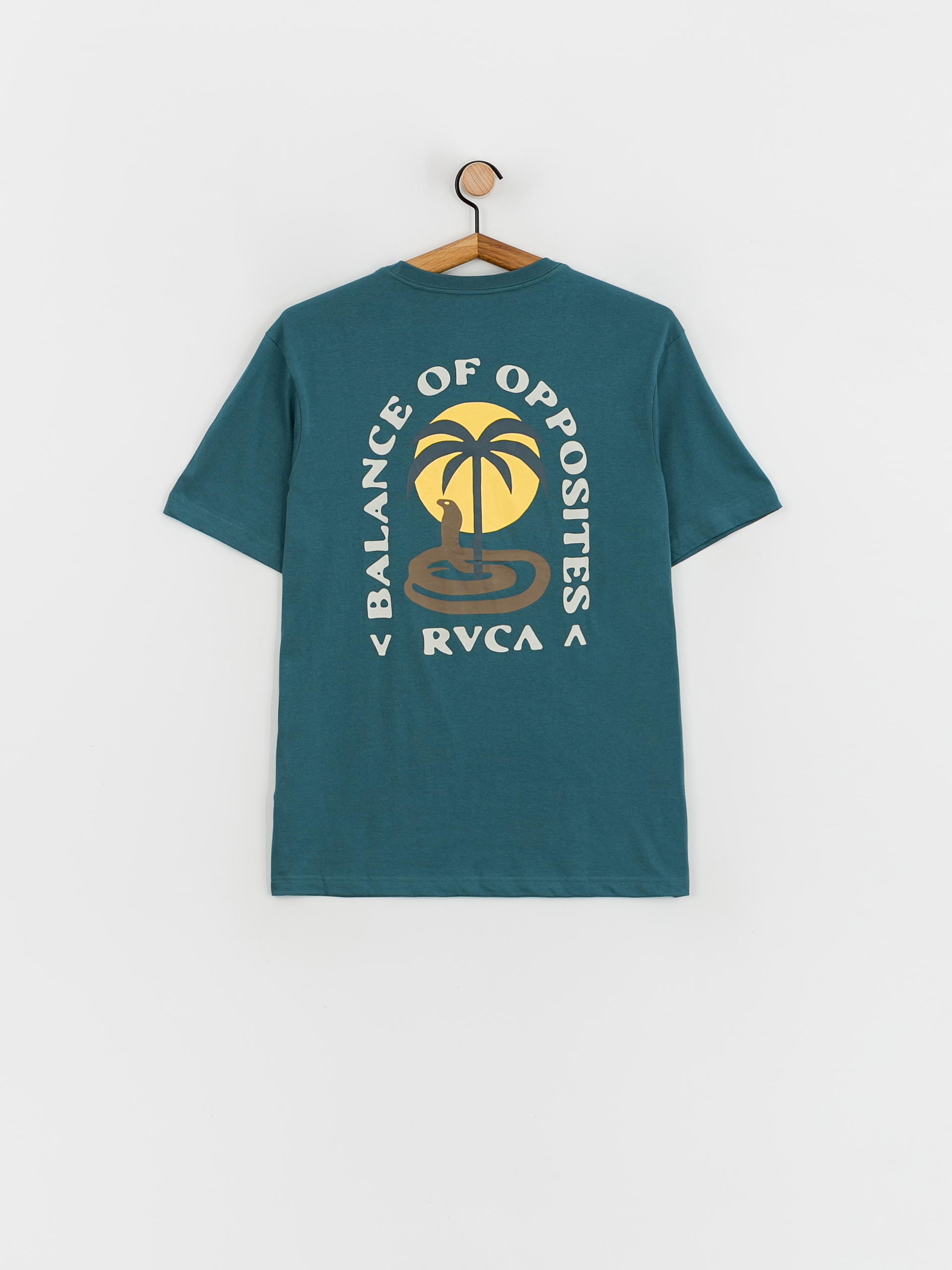 RVCA Cobra Mirage T-Shirt (duck blue)