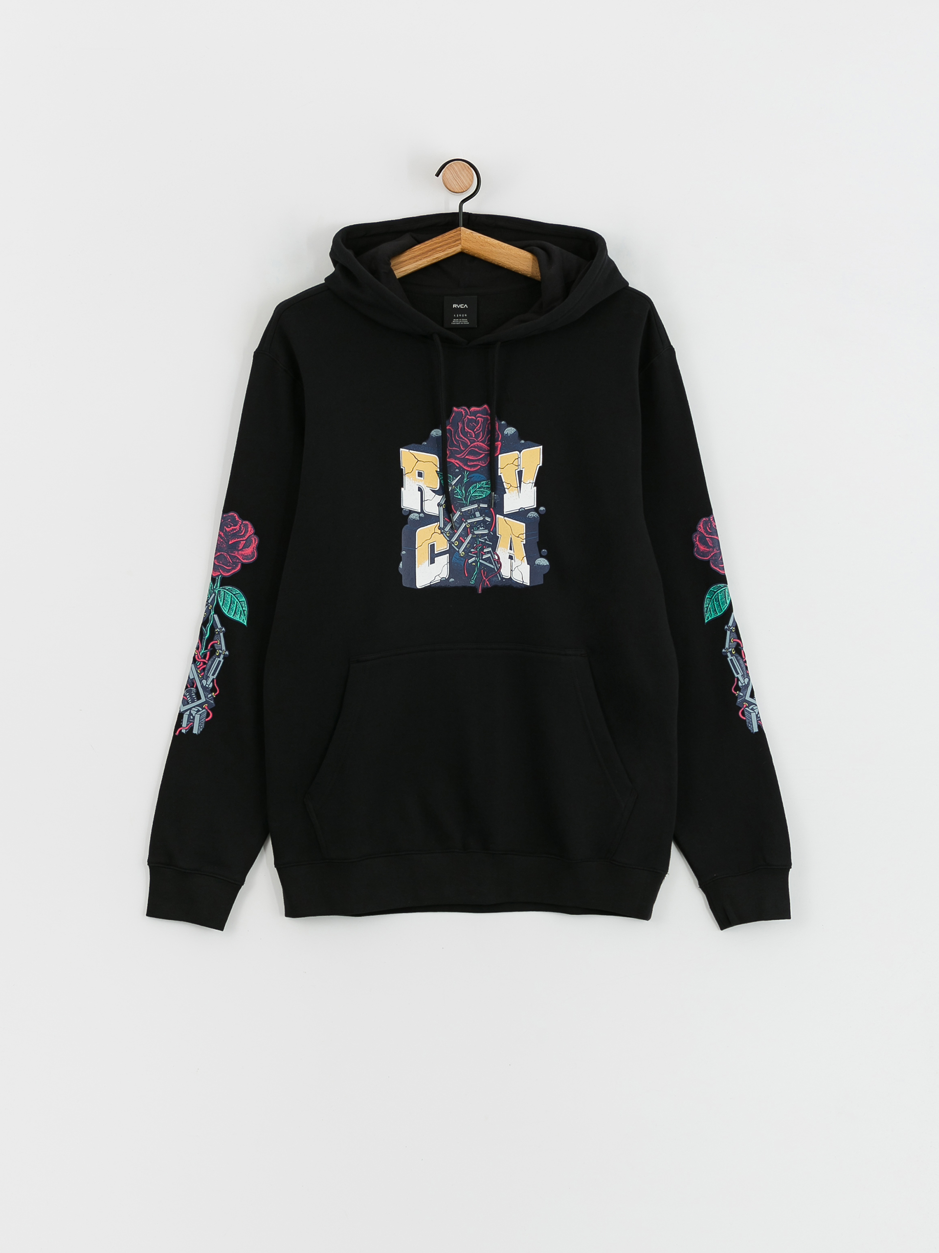 RVCA Mandroid HD Hoodie (black)