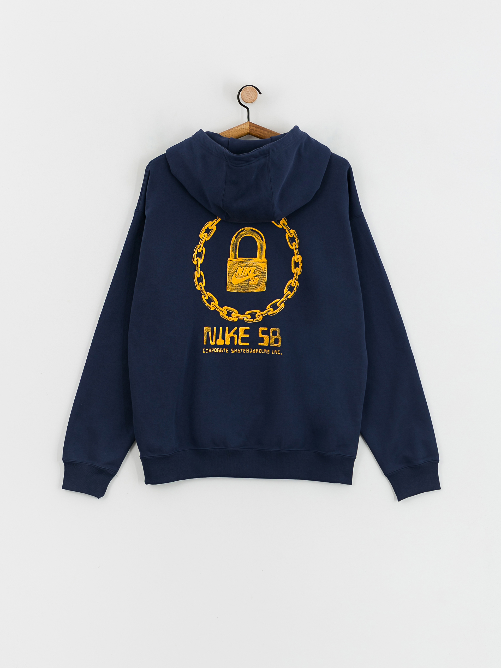 Nike SB On Lock Gfx HD Hoodie (midnight navy)