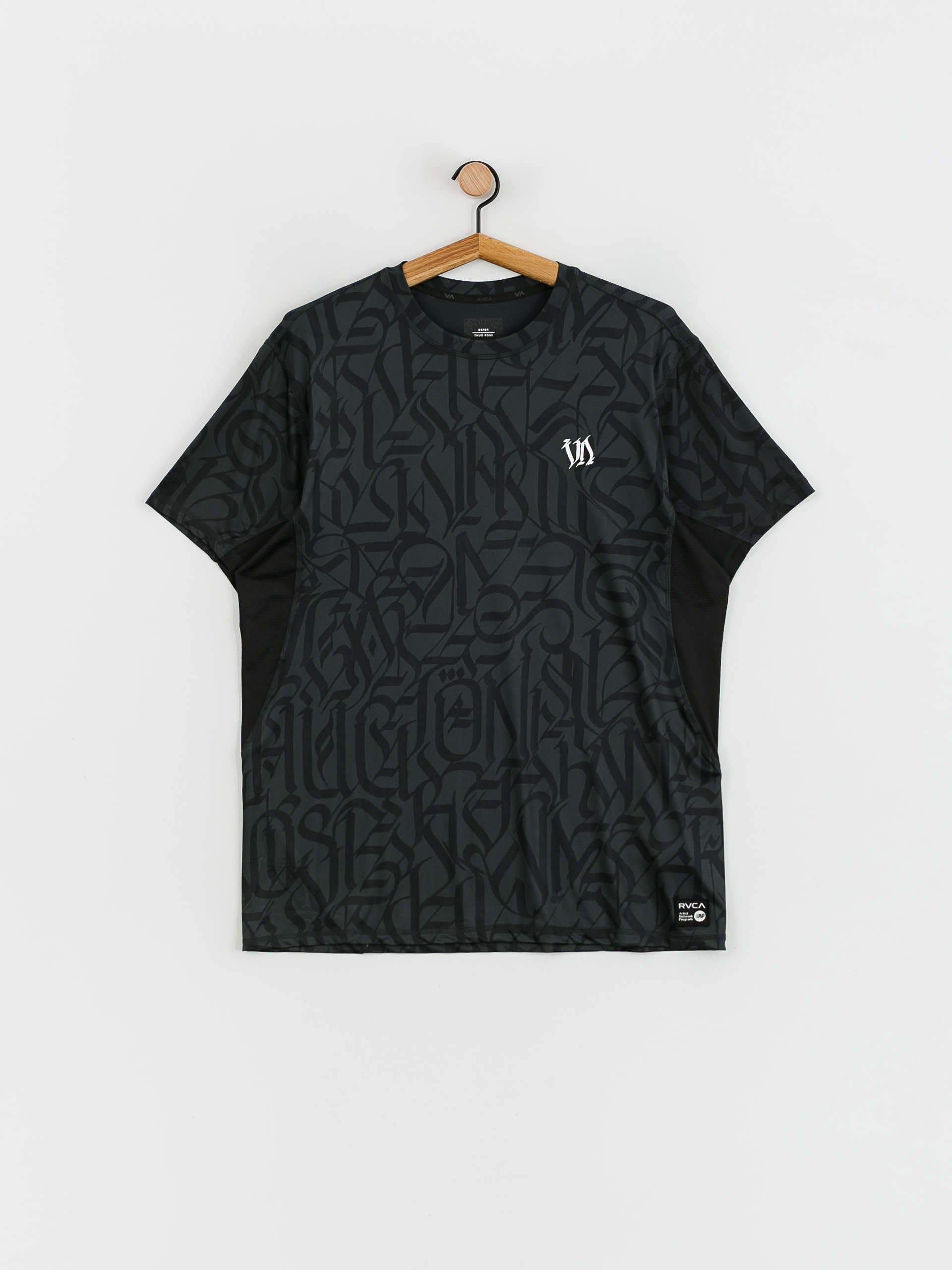 RVCA Thug Rose T-shirt (black)