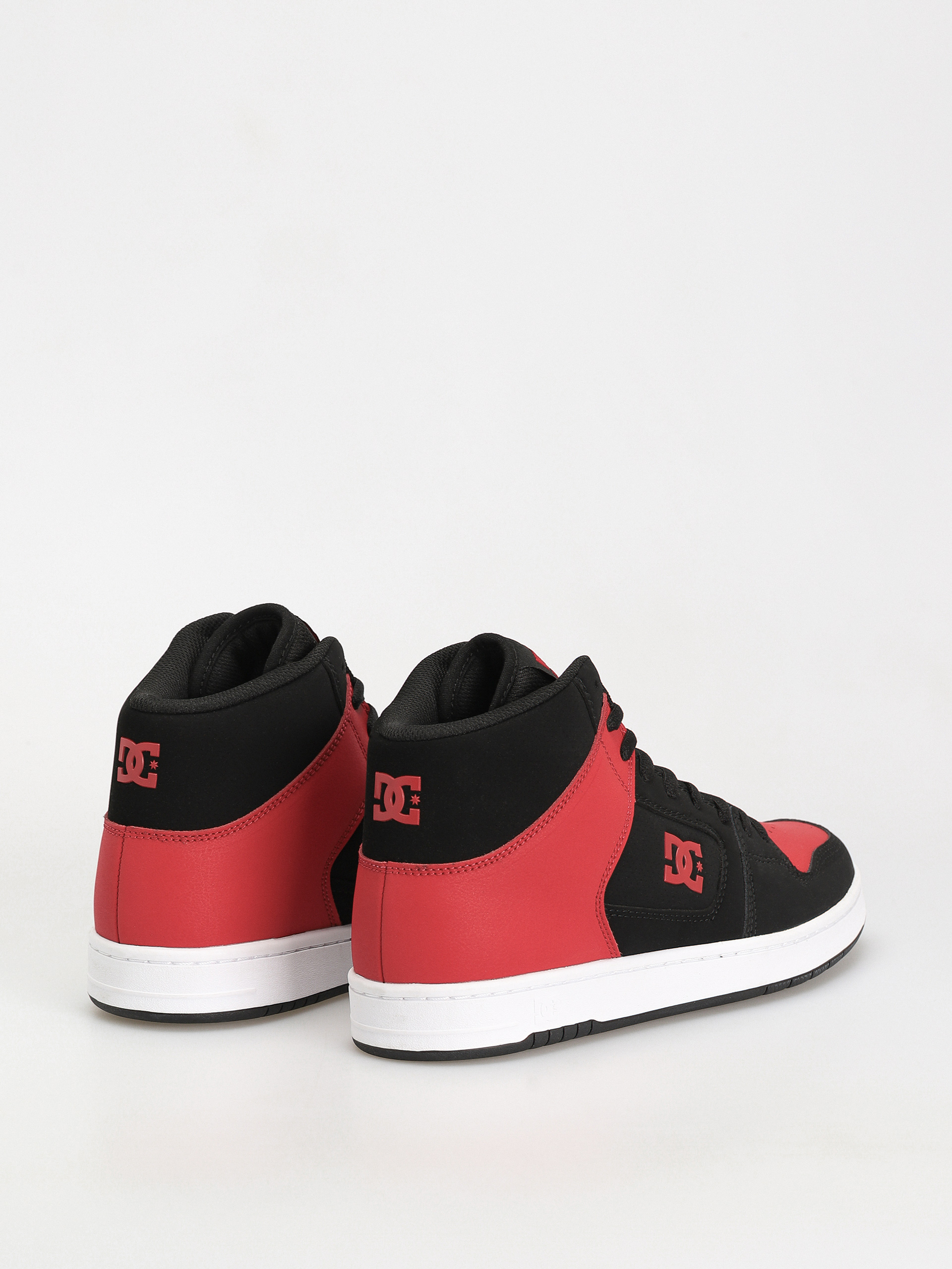 DC Manteca Hi Shoes black (black/red)