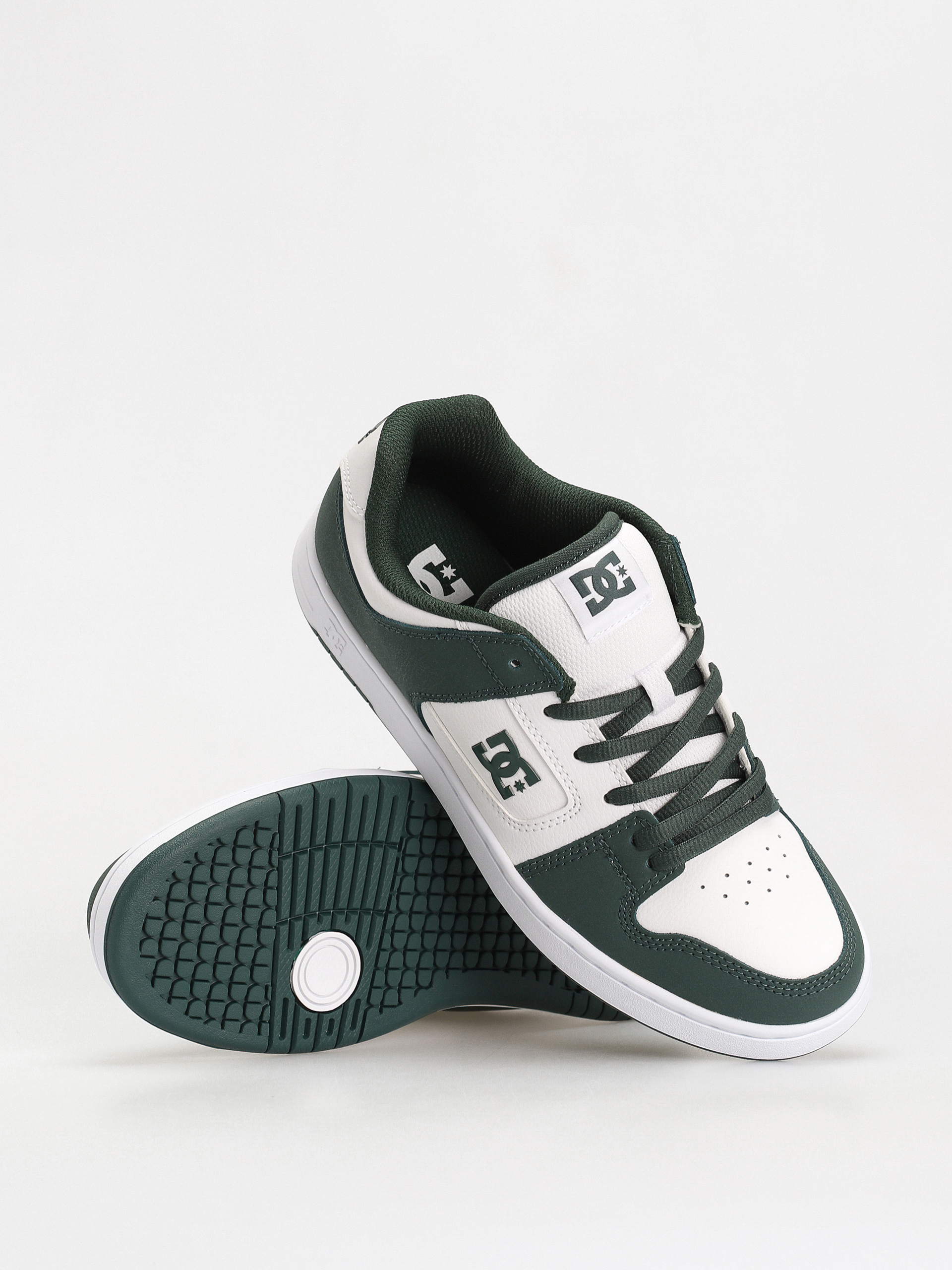 DC Manteca 4 Shoes (white/dark olive)