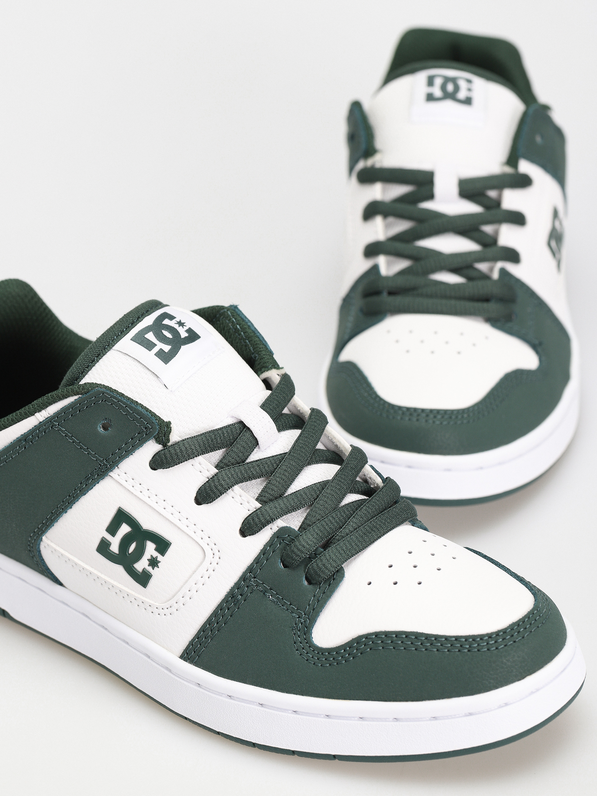 DC Manteca 4 Shoes (white/dark olive)