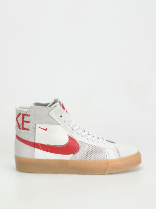 Nike SB Zoom Blazer Mid Prm Schuhe (summit white/university red)
