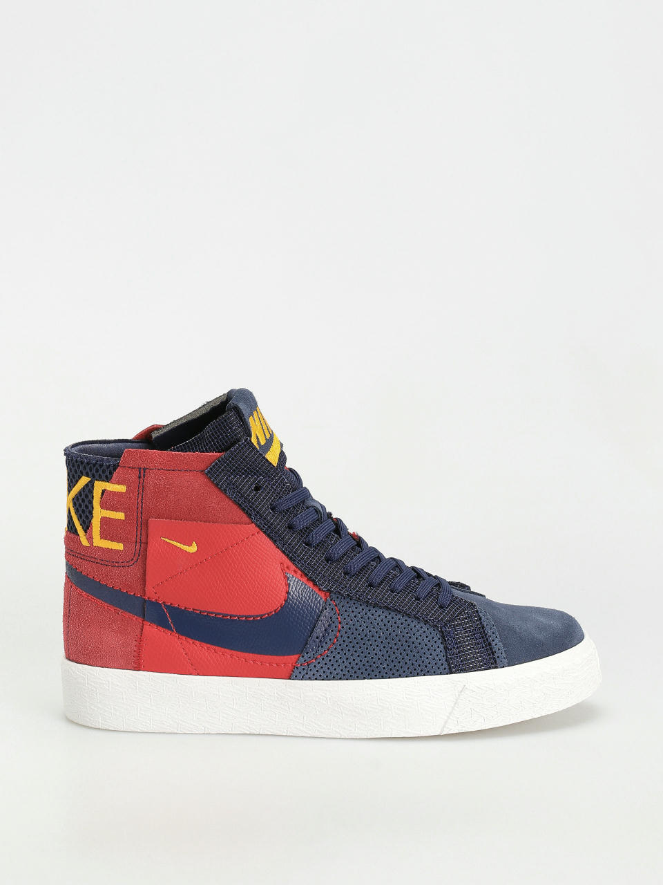 Nike SB Zoom Blazer Mid Prm Schuhe (university red/midnight navy)