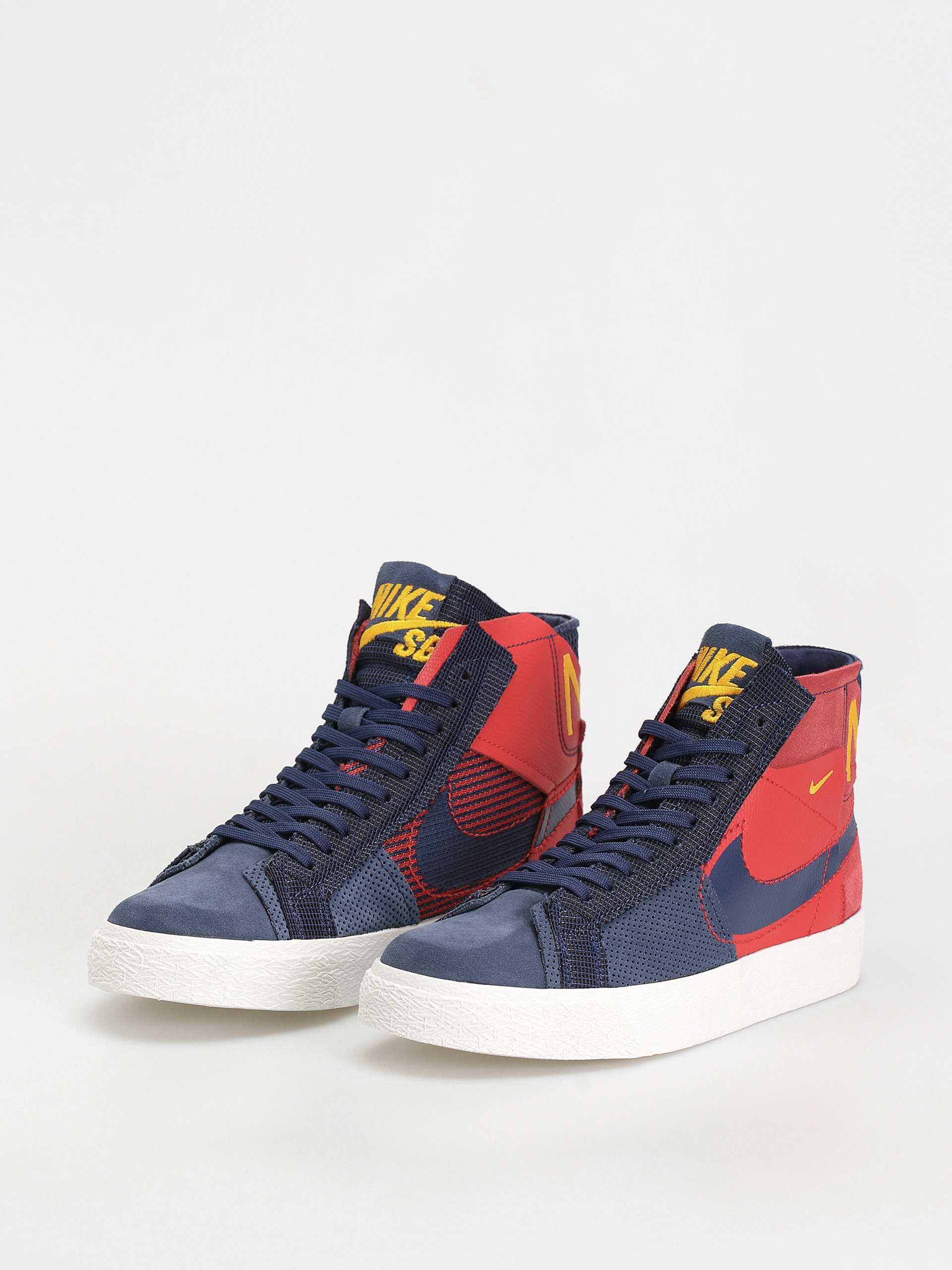 Nike SB Zoom Blazer Mid Prm Shoes (university red/midnight navy)