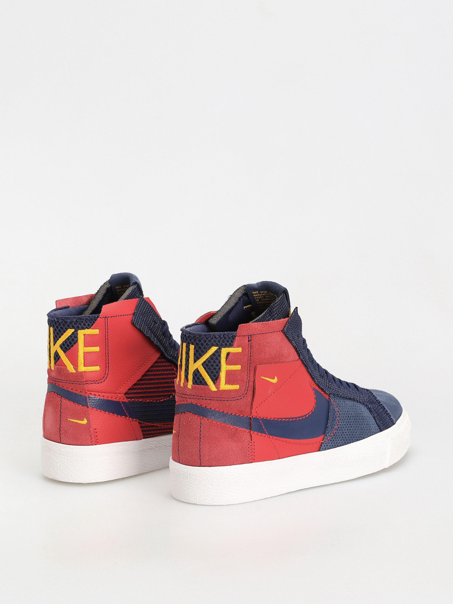 Nike SB Zoom Blazer Mid Prm Shoes red, navy blue (university red
