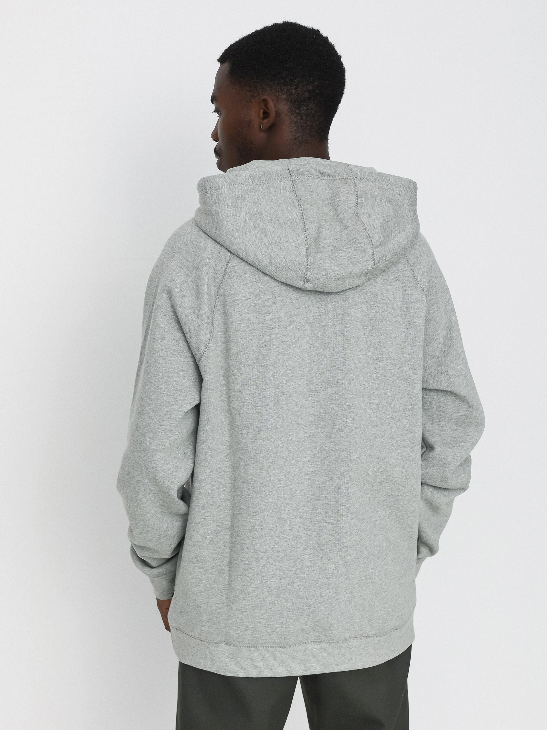 Vans Versa Standard HD Hoodie (cement heather/checkerbrd)