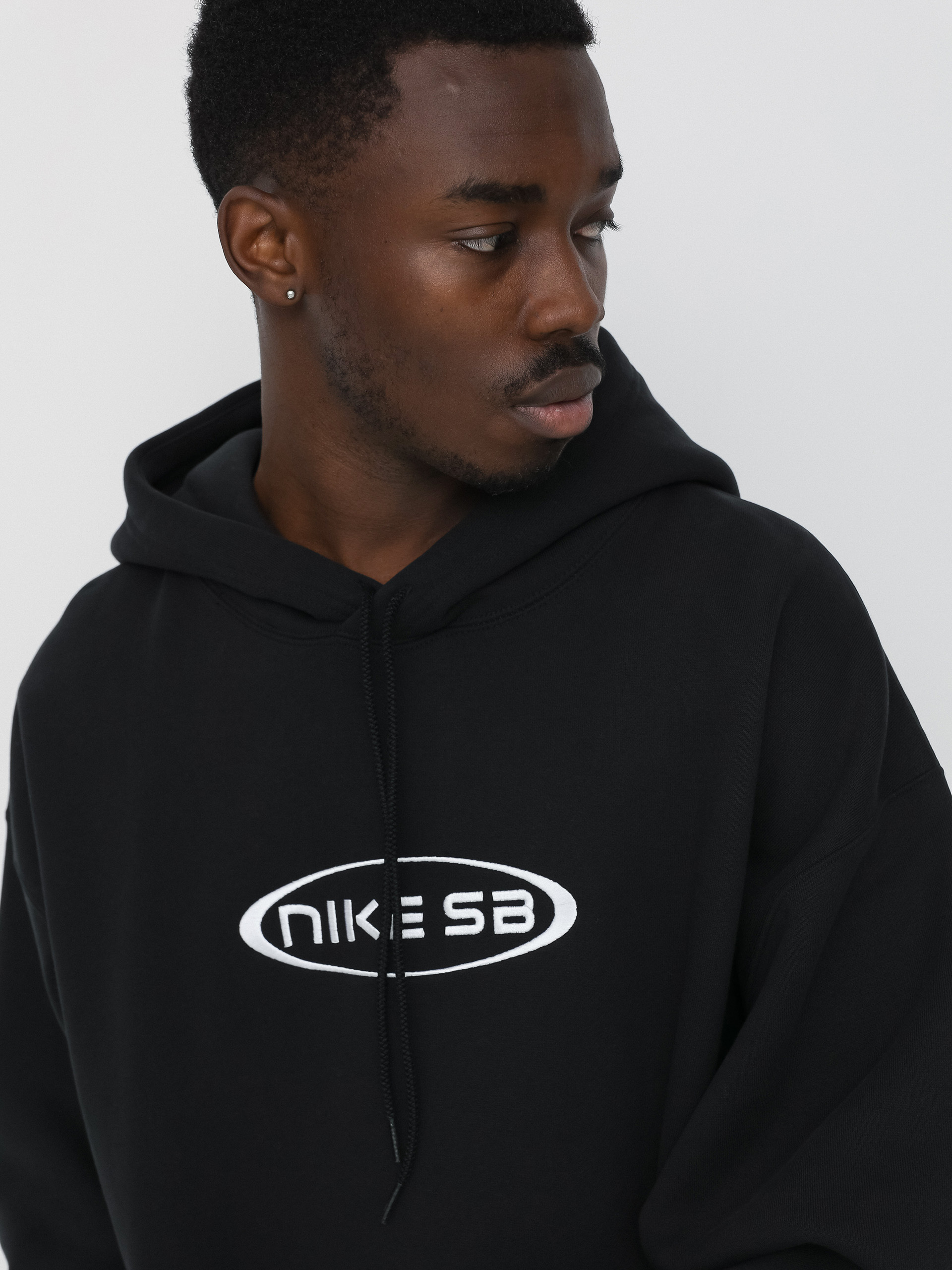Nike SB HBR HD Hoodie black (black/white)