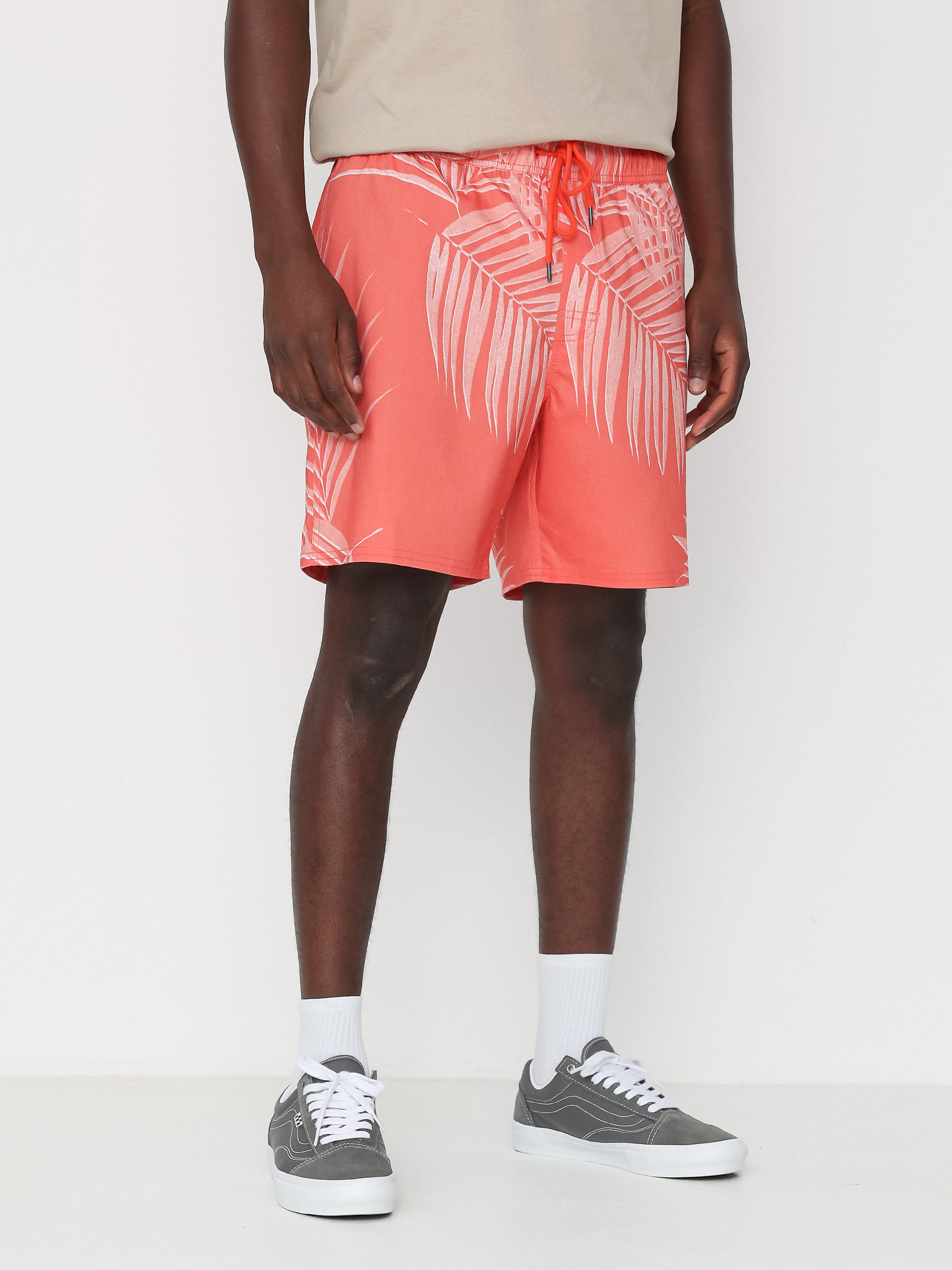 RVCA Barnes Elastic Boardshorts (fiesta/solid)