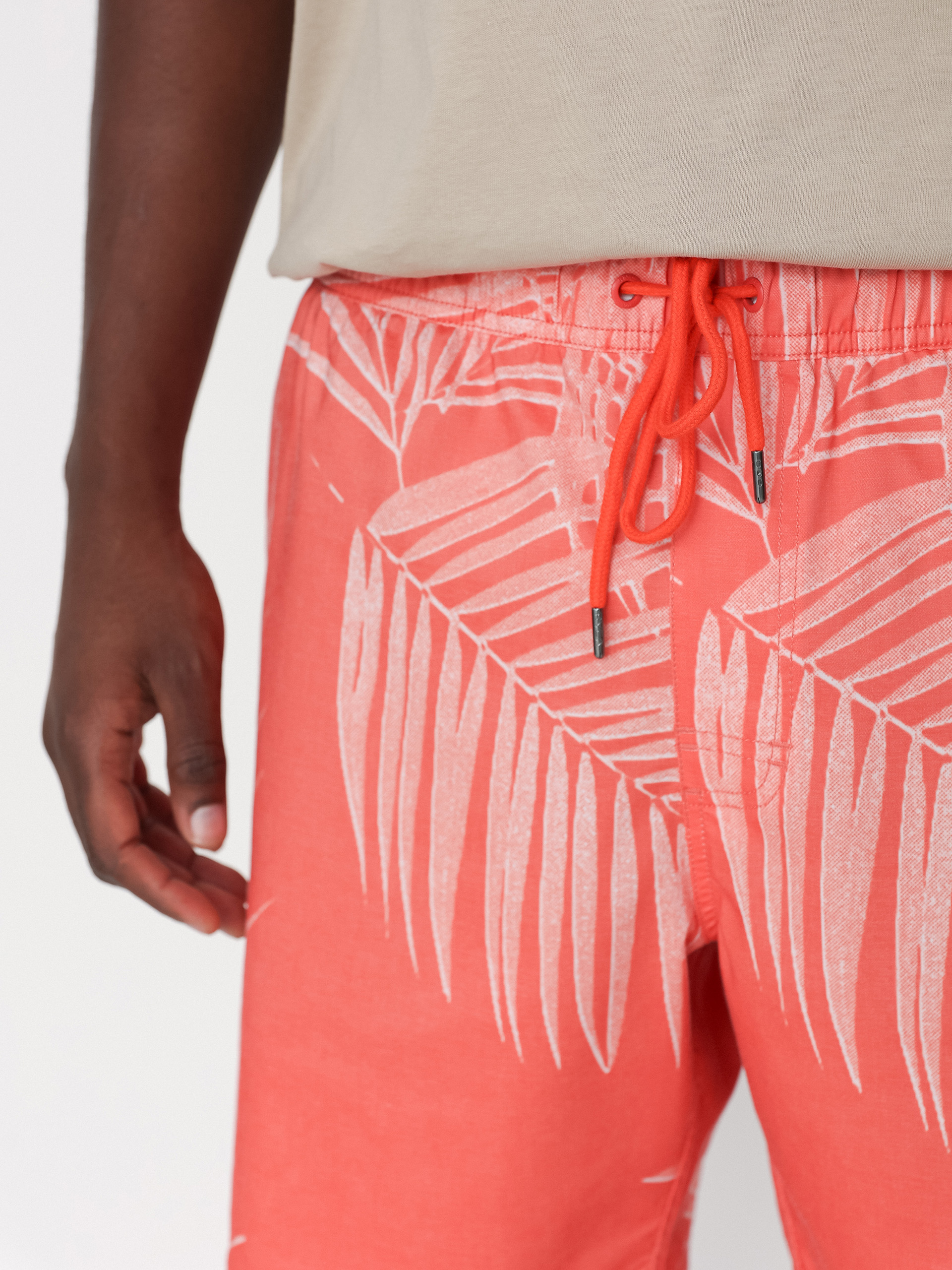RVCA Barnes Elastic Boardshorts (fiesta/solid)