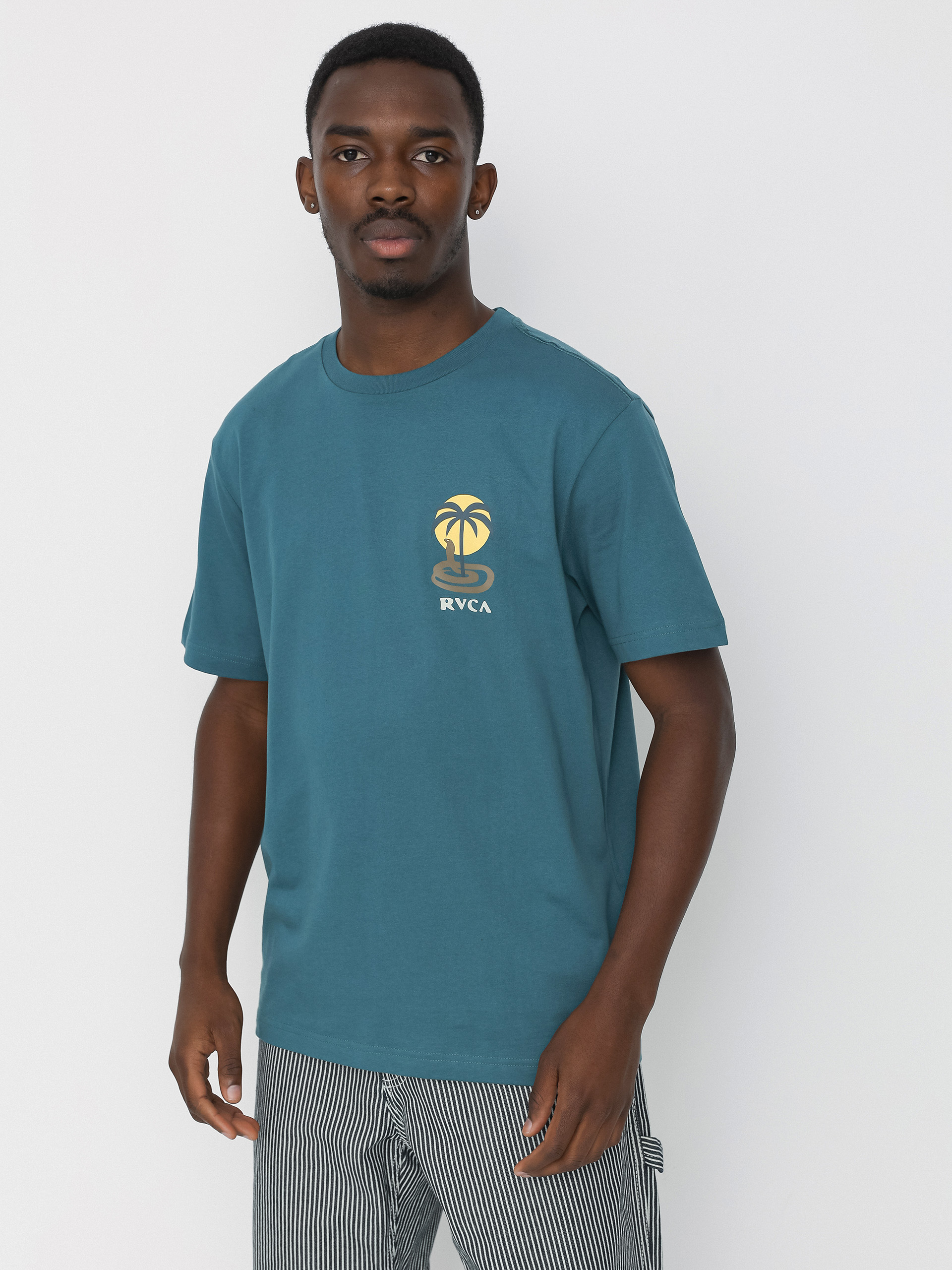 RVCA Cobra Mirage T-Shirt (duck blue)