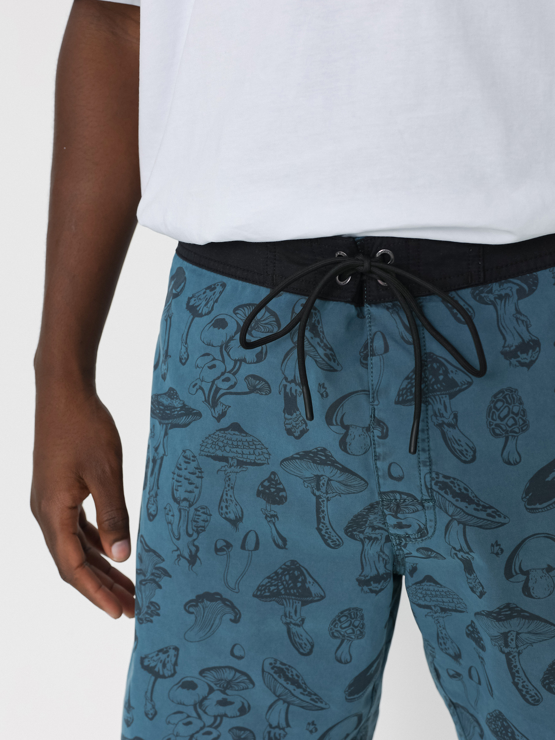 RVCA Mushy Trunk Boardshorts (mallard blue/solid)