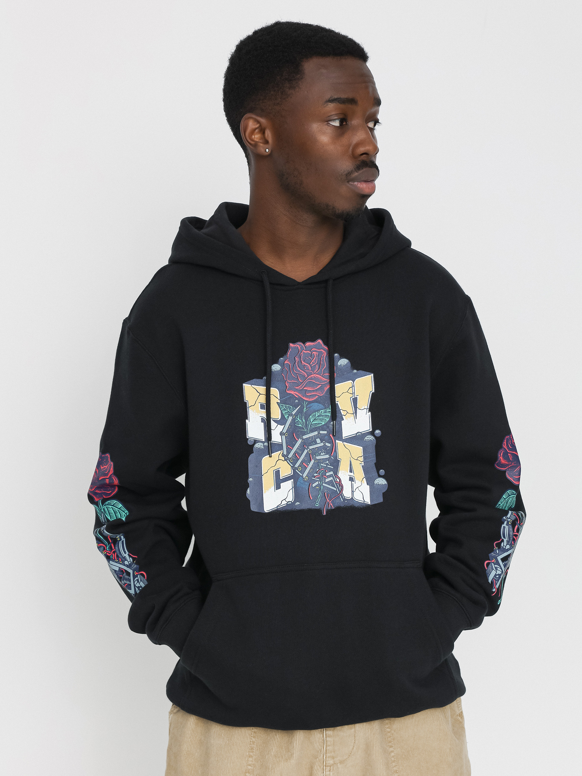 RVCA Mandroid HD Hoodie (black)