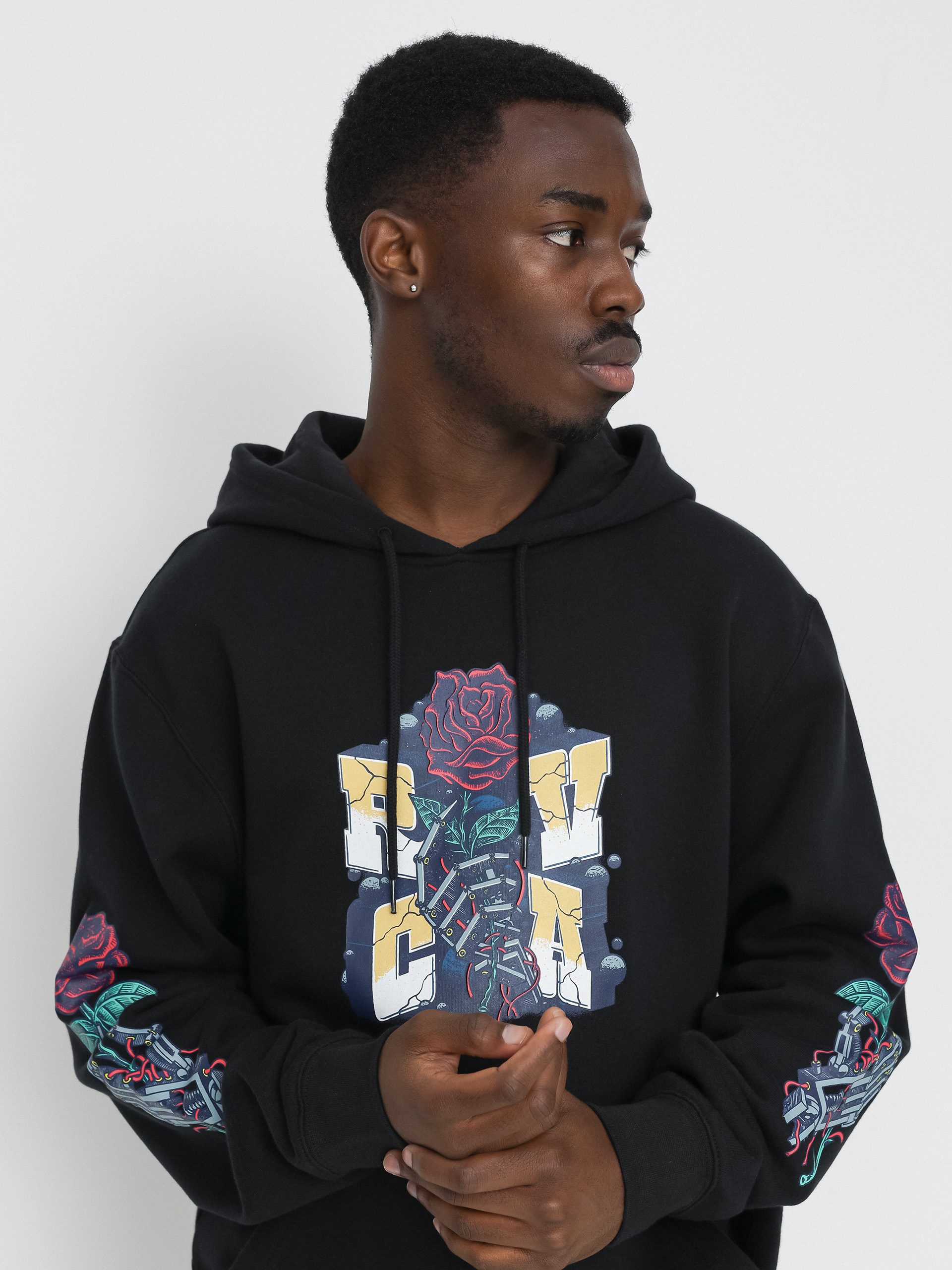 RVCA Mandroid HD Hoodie (black)