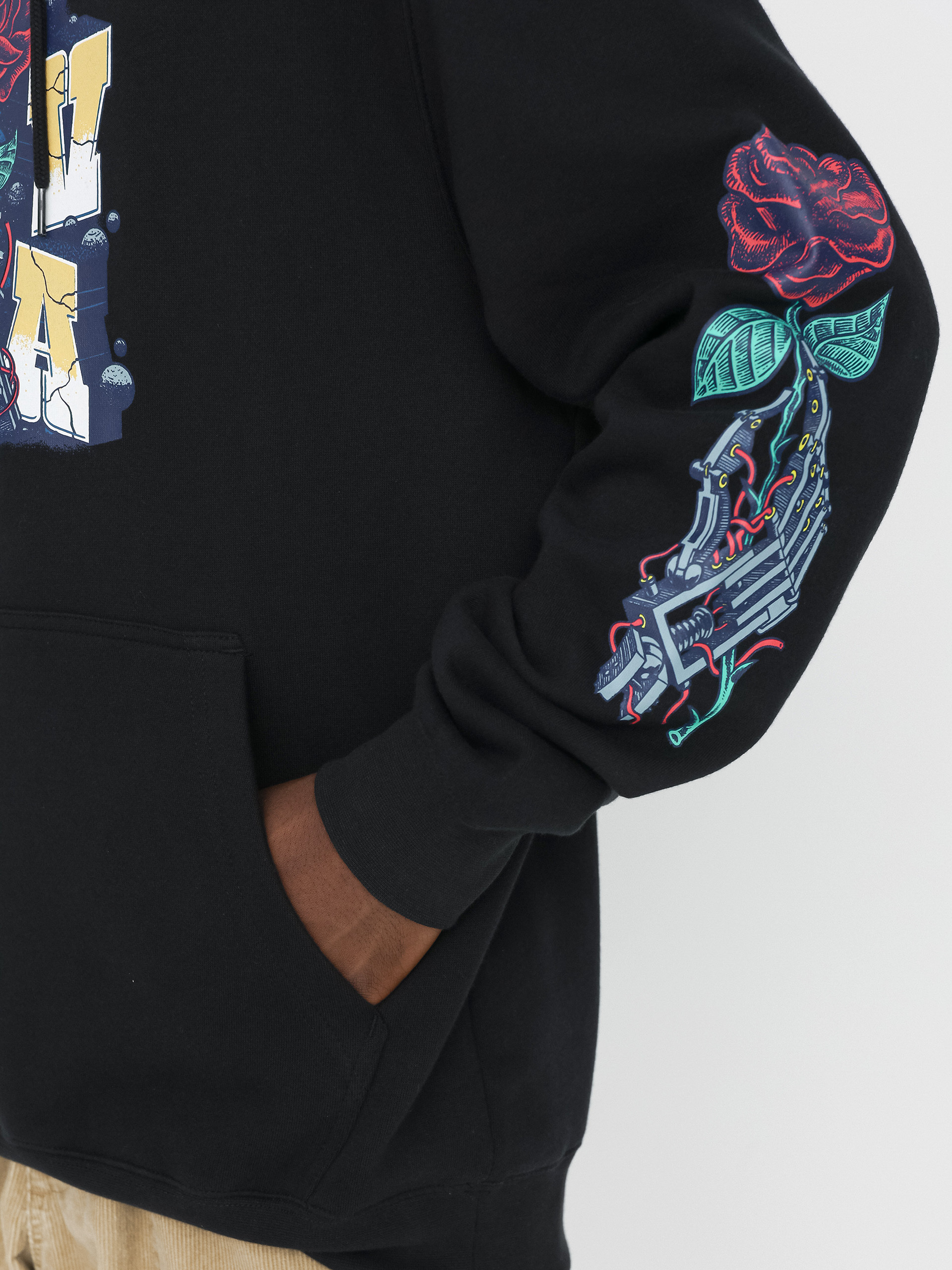 RVCA Mandroid HD Hoodie (black)