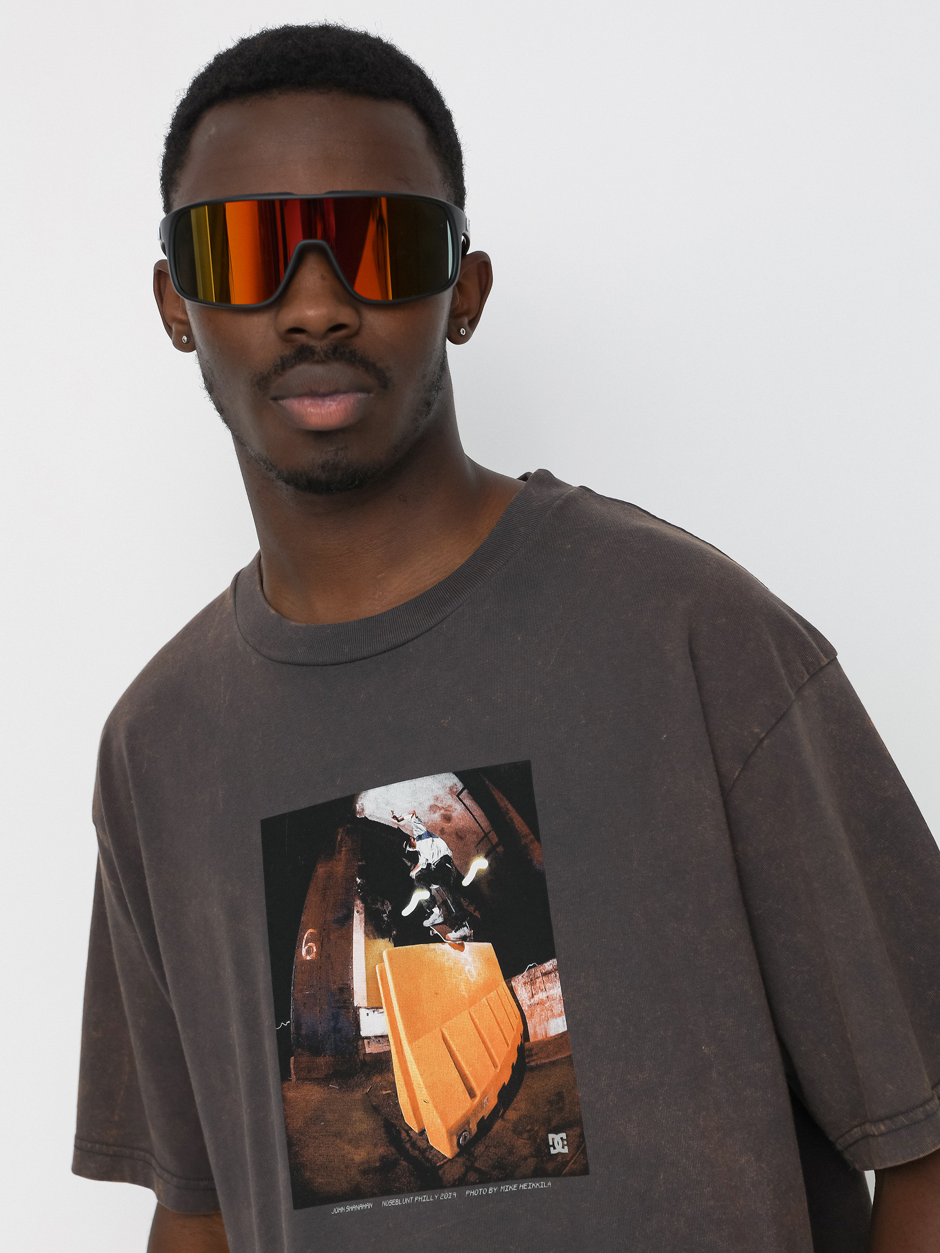 DC Heikkila Fs Noseblunt T-shirt (pirate black rain wash)