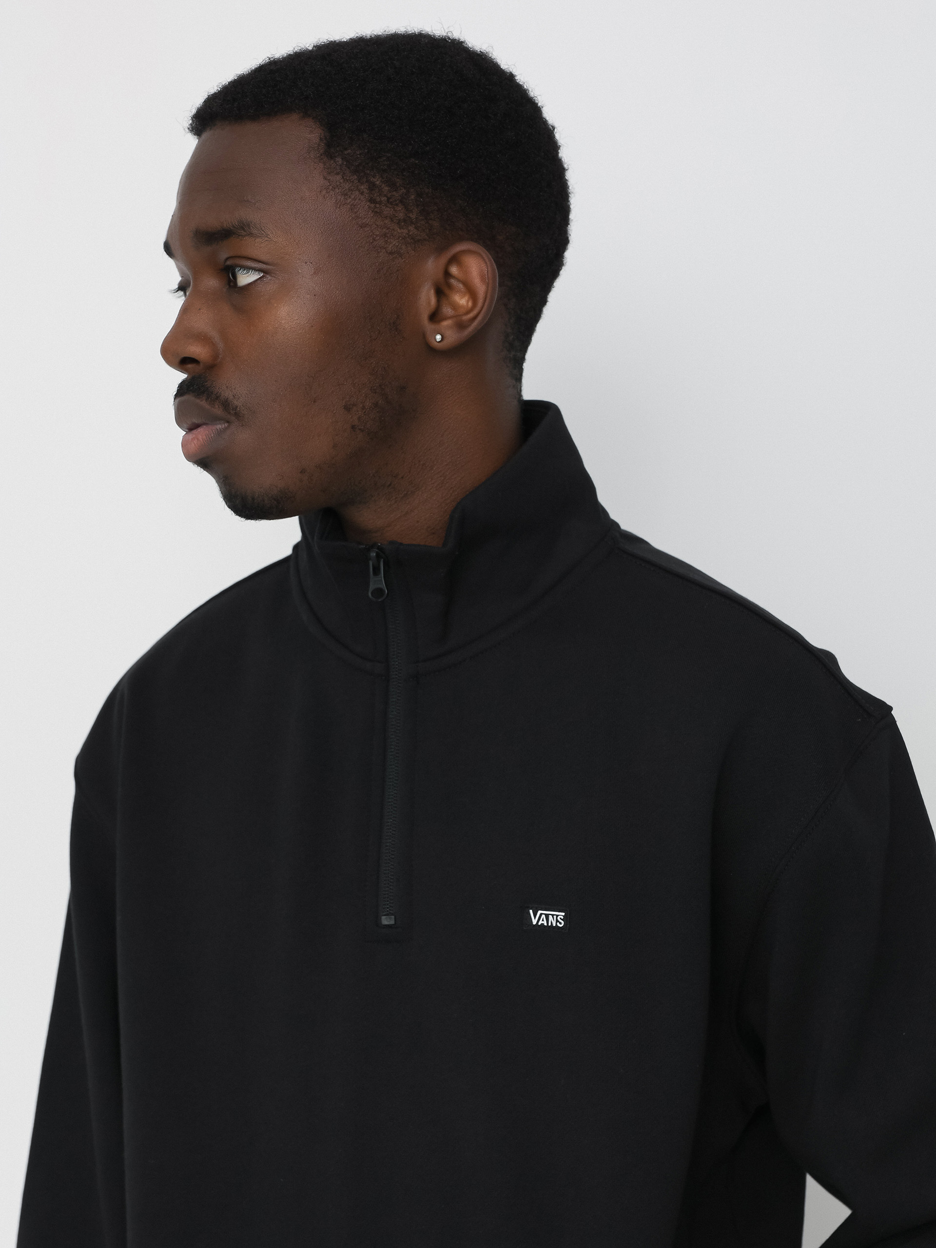 Vans Versa Standard Q Zip Sweatshirt (black)