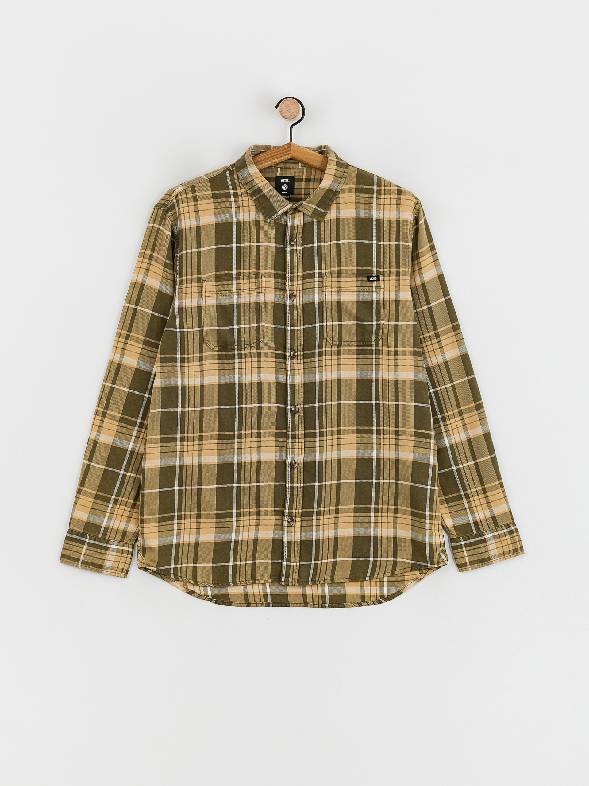 Vans Peddington Ls Woven Shirt (grape leaf/taos taupe)