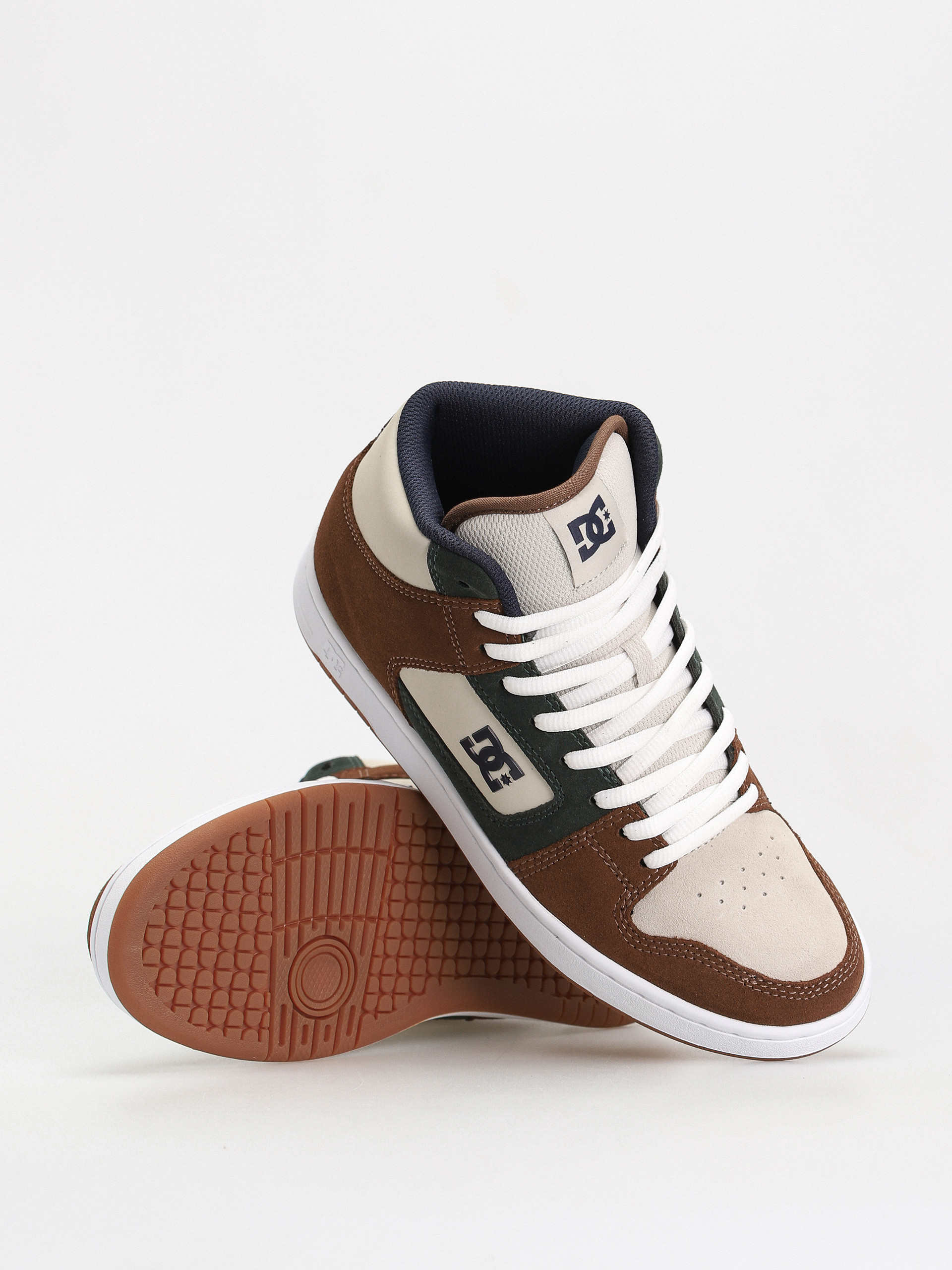 DC Manteca 4 Hi S Shoes (brown/brown/green)