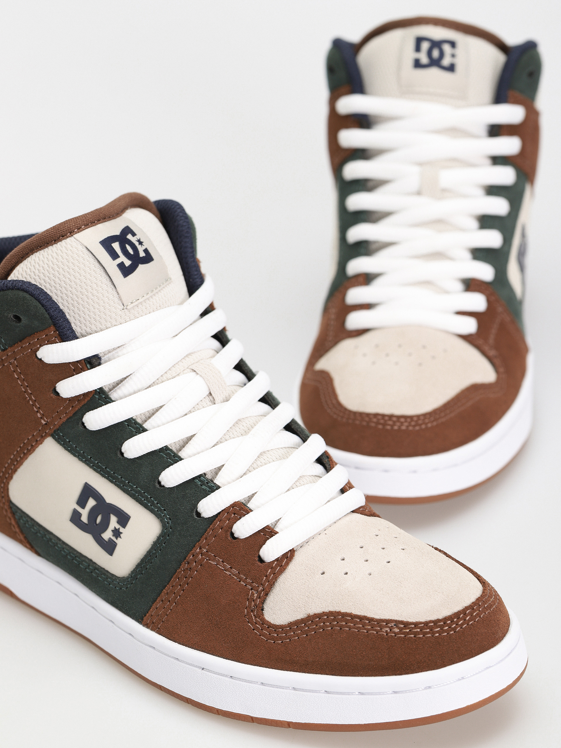DC Manteca 4 Hi S Shoes (brown/brown/green)