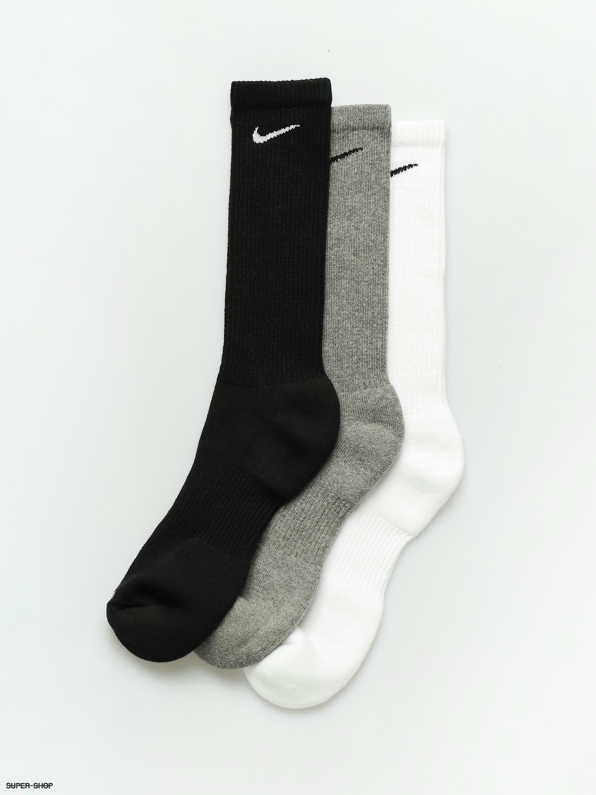 Nike SB Everyday Plus 6-Pack Black Crew Socks